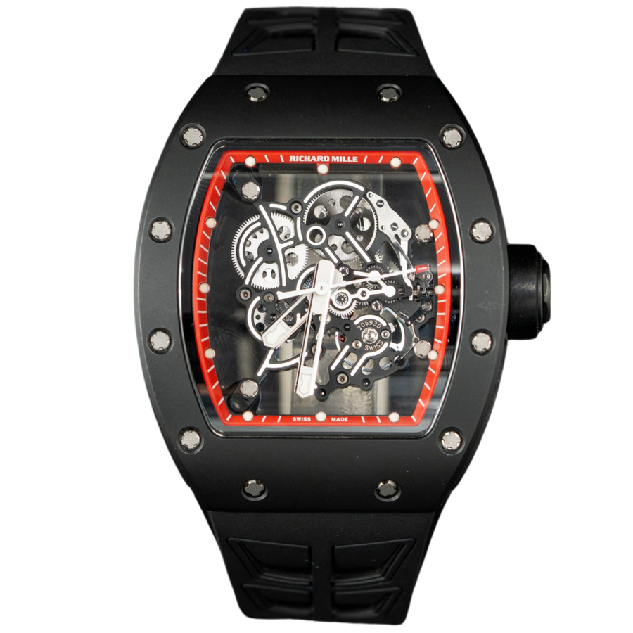 Richard Mille RM055 Ceramic luxury watch at 1Luxury Miami