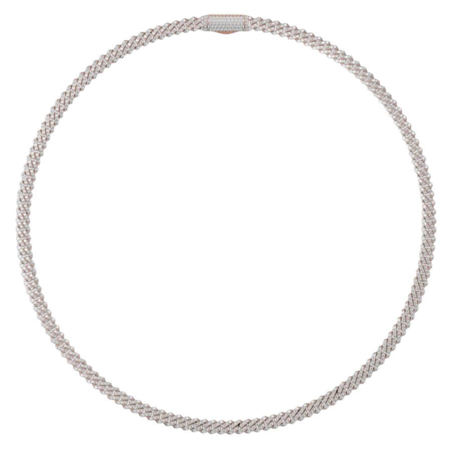 Diamond Cuban Link Chain 14k - 5mm