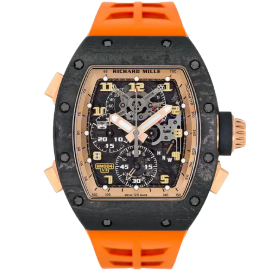 Richard Mille RM 004 Carbon TPT Diamond-Set luxury watch at 1Luxury Miami