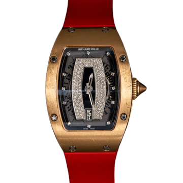 Richard Mille RM007 Rose Gold Pave Onyx Dial