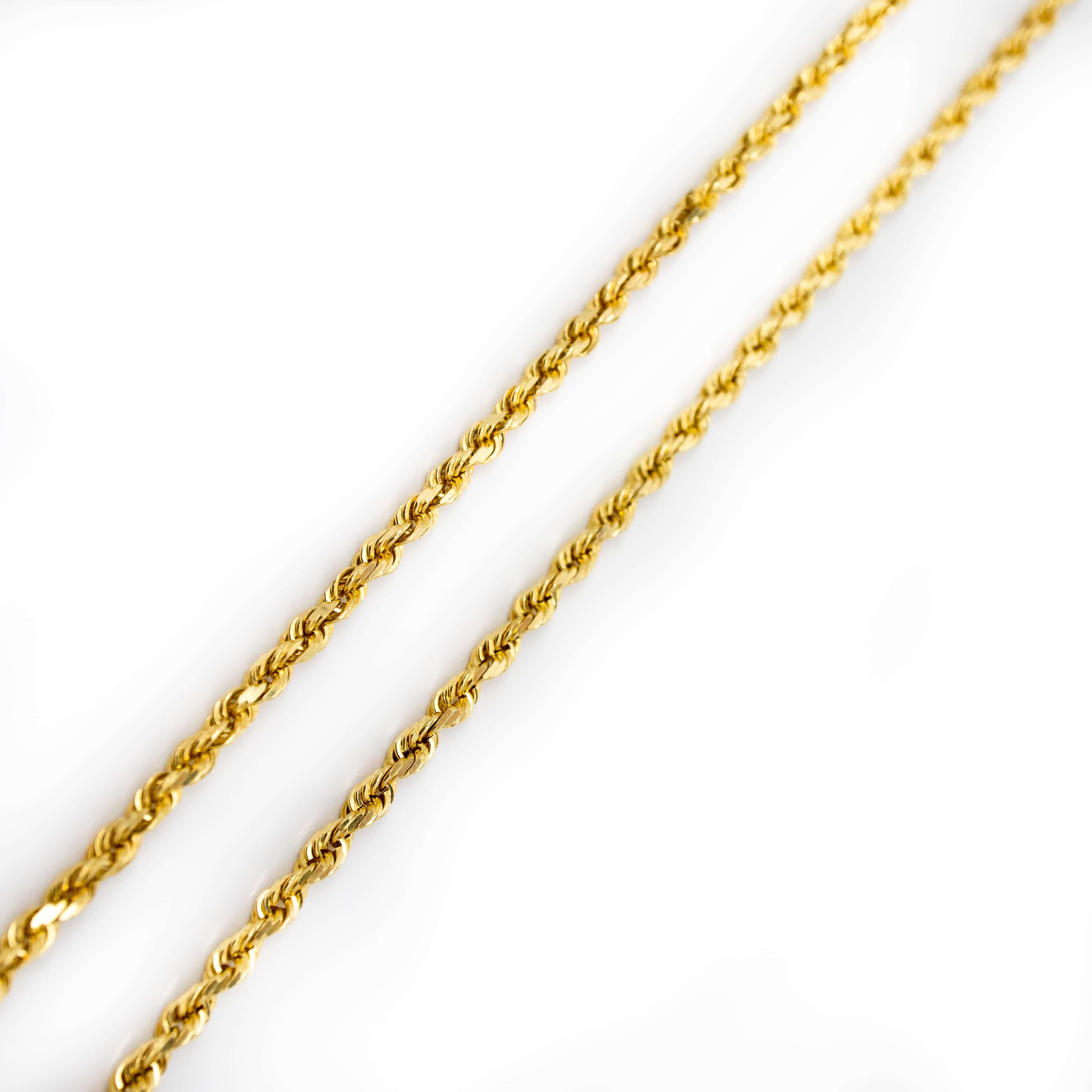 Hollow Rope Chain - 4mm