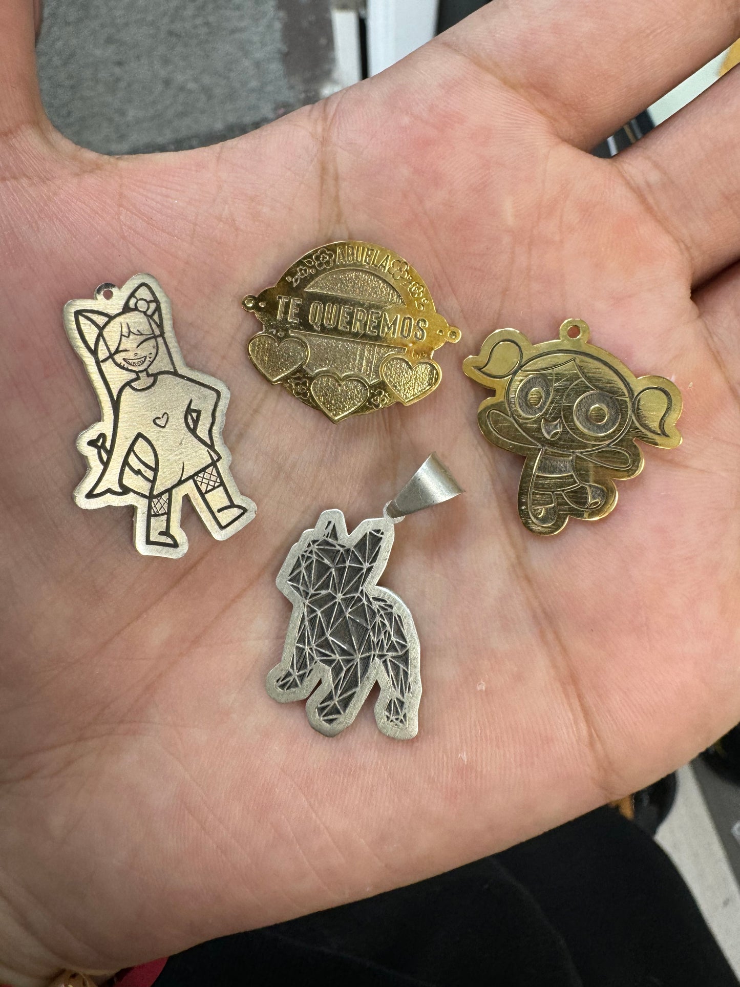 Small Figure Pendants