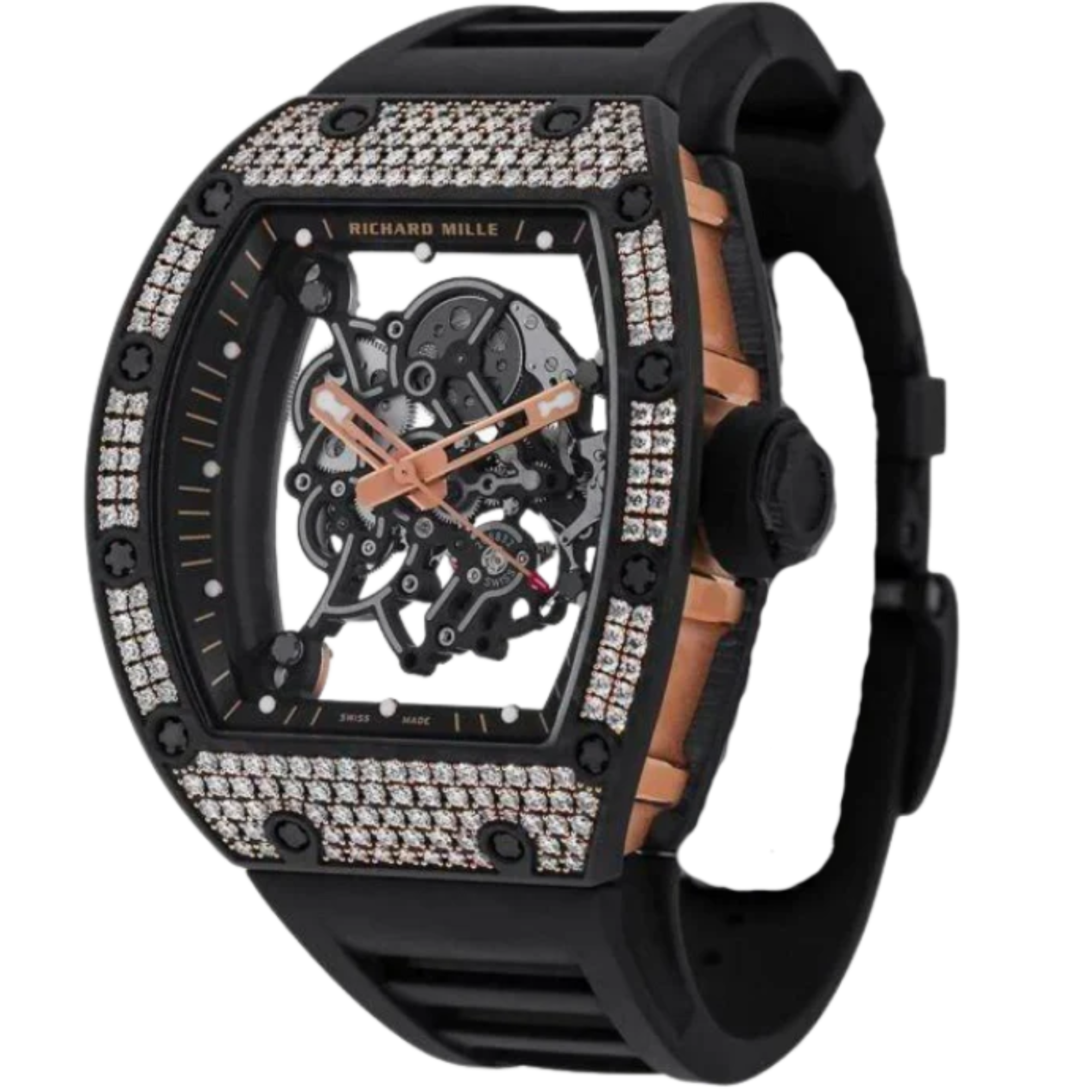 Richard Mille RM055 Bubba Factory Diamond Setting