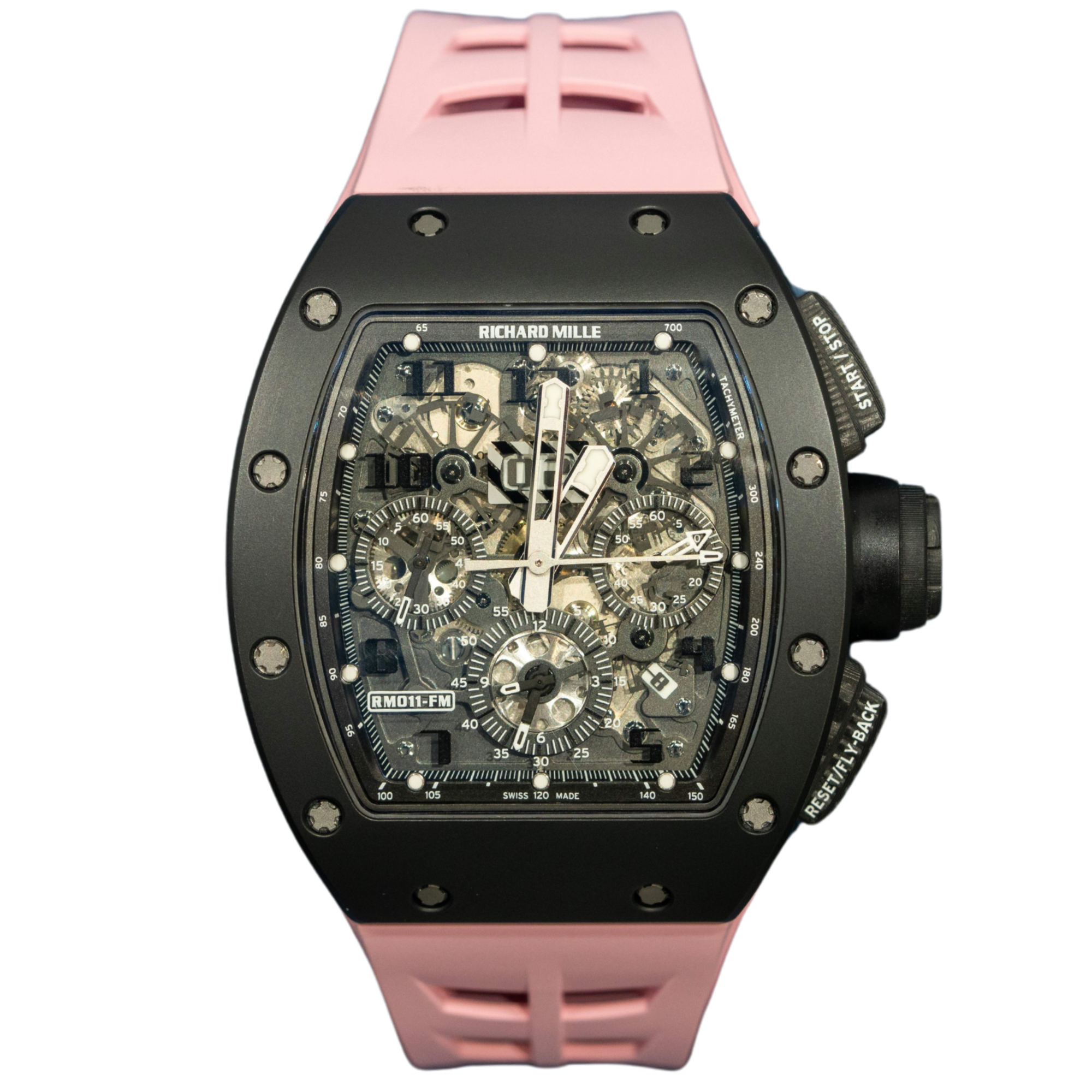 Richard Mille RM011 "Black Phantom" Carbon Chronograph LTD 50 Pcs Worldwide
