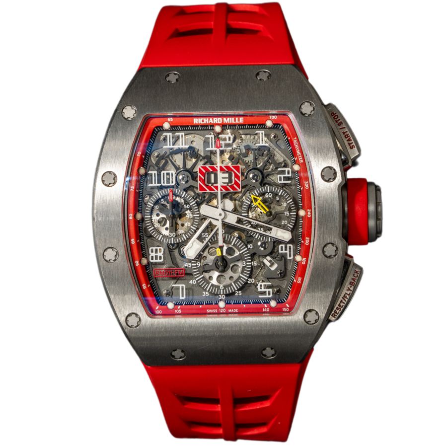 Richard Mille RM011 Titanium luxury watch at 1Luxury Miami