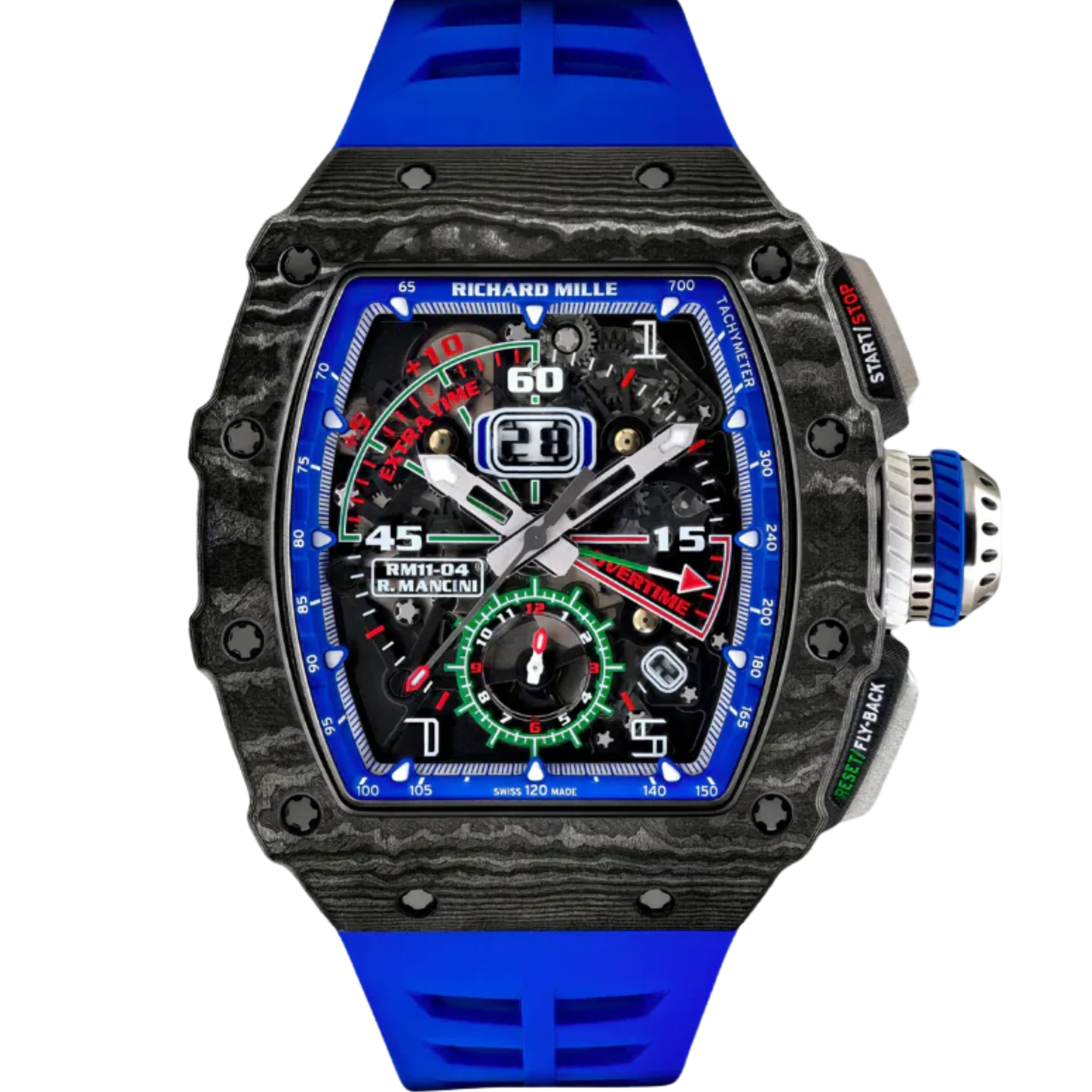 Richard Mille RM11-04 Black Mancini Flyback Chronograph
