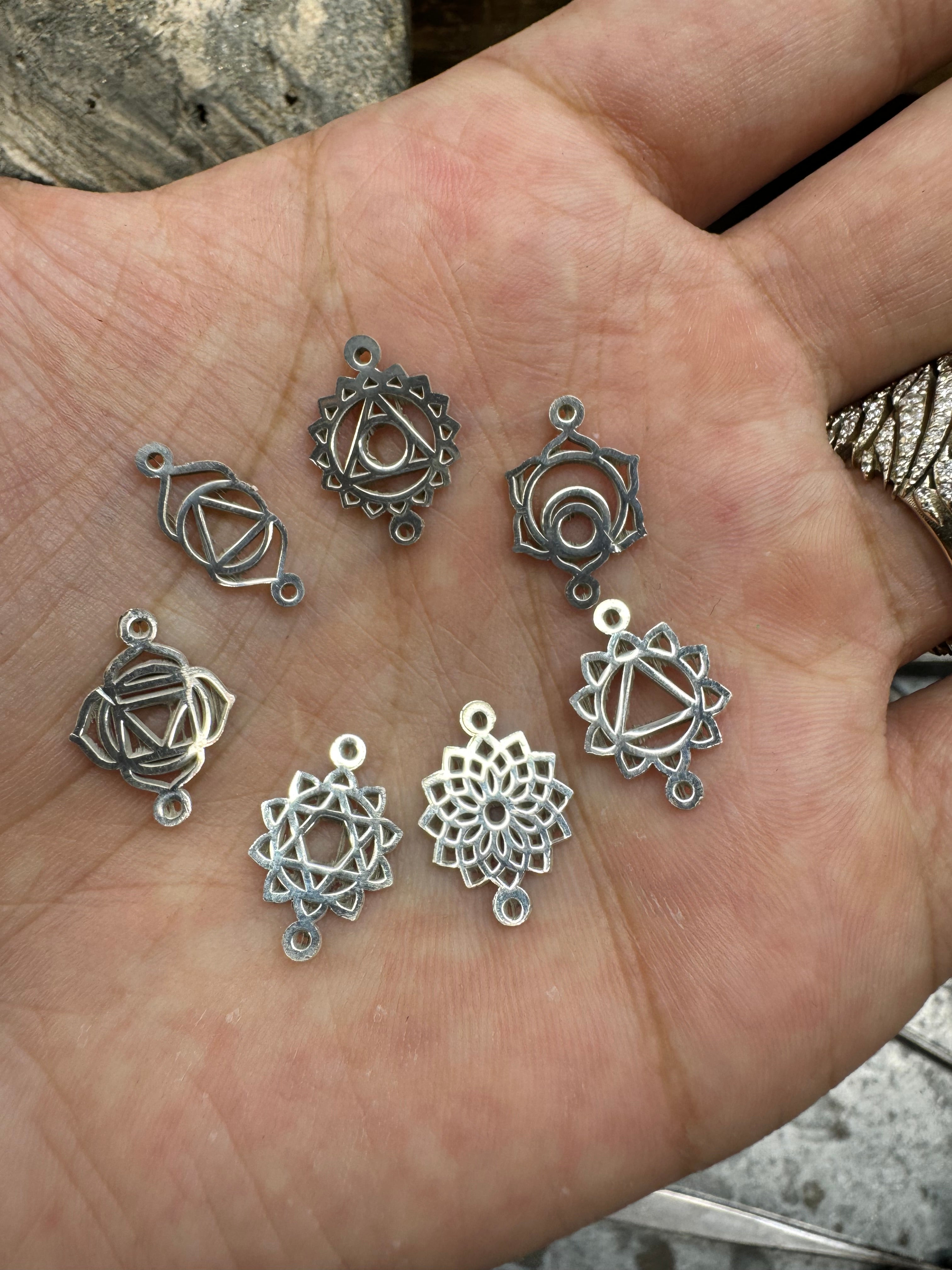 Silver Chakras