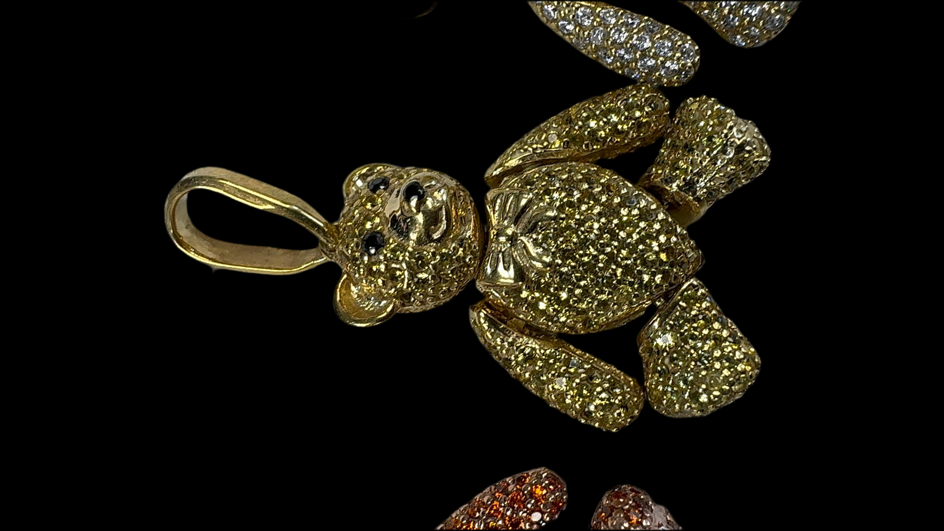 Gold & Diamond Bear