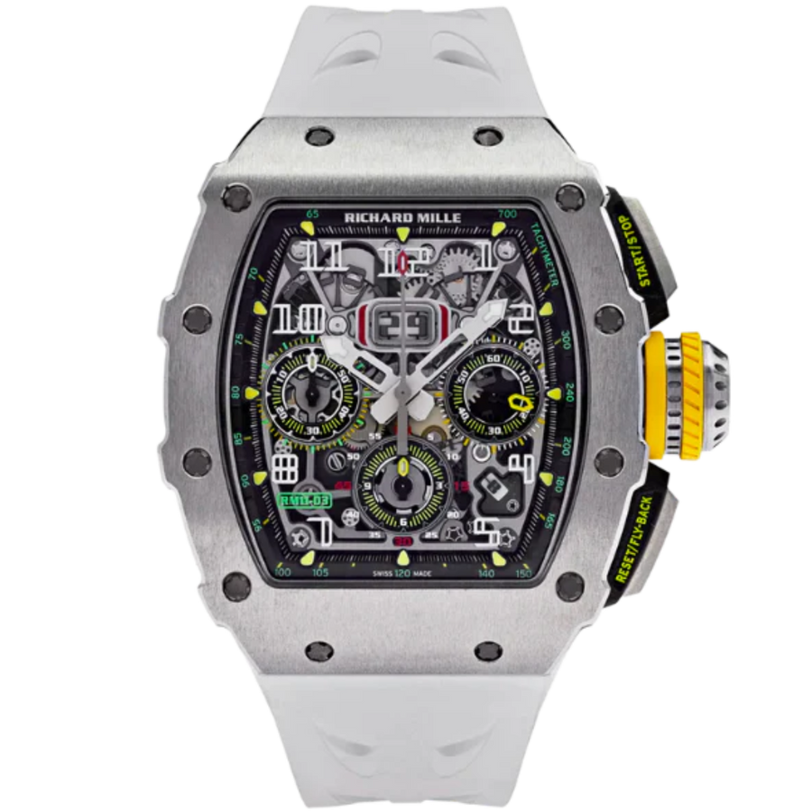 Richard Mille RM 11-03 Titanium luxury watch at 1Luxury Miami