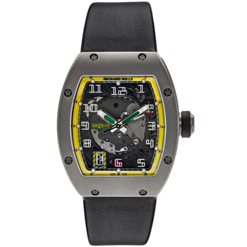 RM 005 Felipe Massa Limited Edition Black Strap Titanium Case