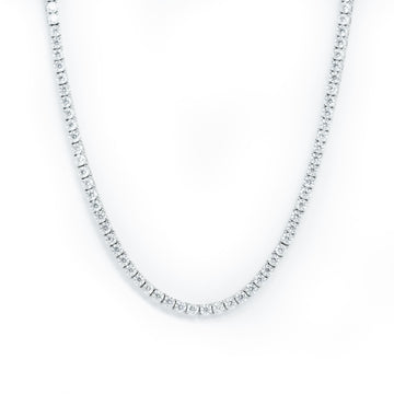 Tennis Chain - 925 Sterling Silver Moissanite