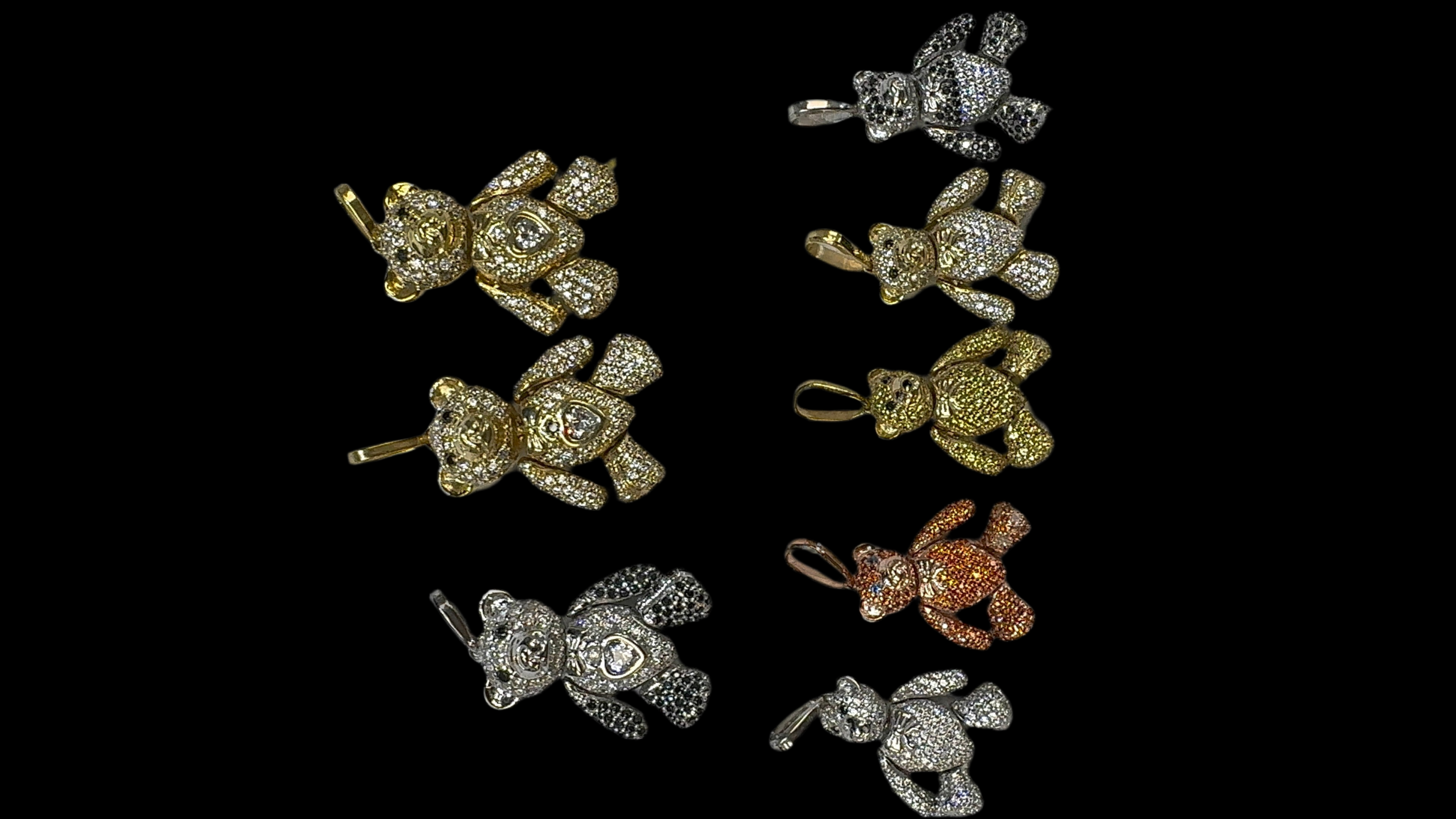 Gold & Diamond Bear