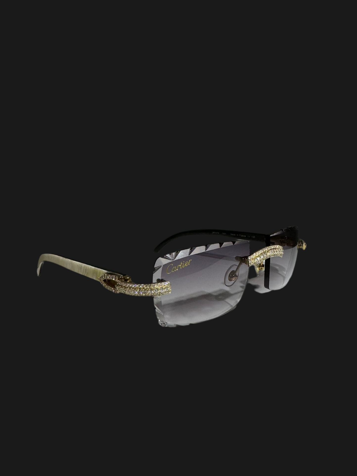 Gold & Diamond Cartier Sunglasses