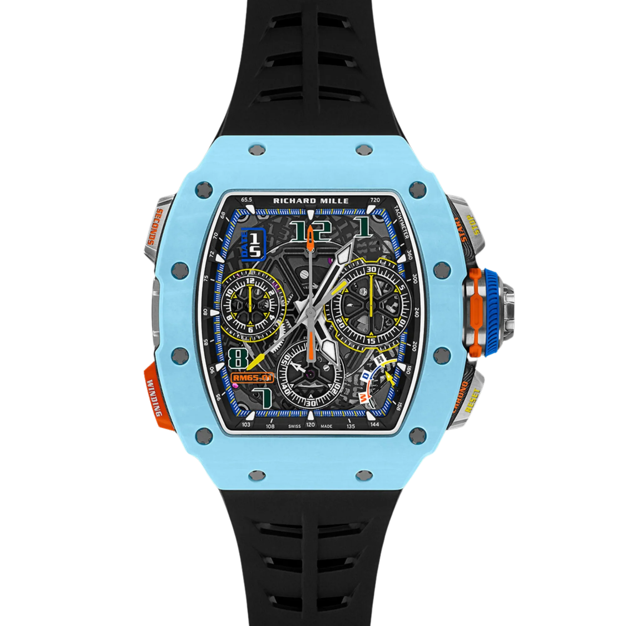 Richard Mille RM 65-01 Baby Blue Split Second Chronograph