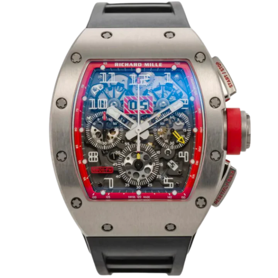 Richard Mille RM 011 Titanium luxury watch at 1Luxury Miami