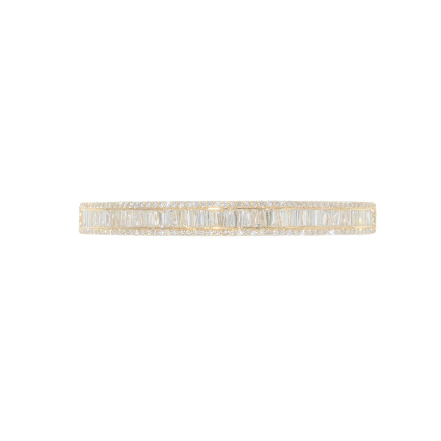 Bangle With Diamond's & Emerald's
