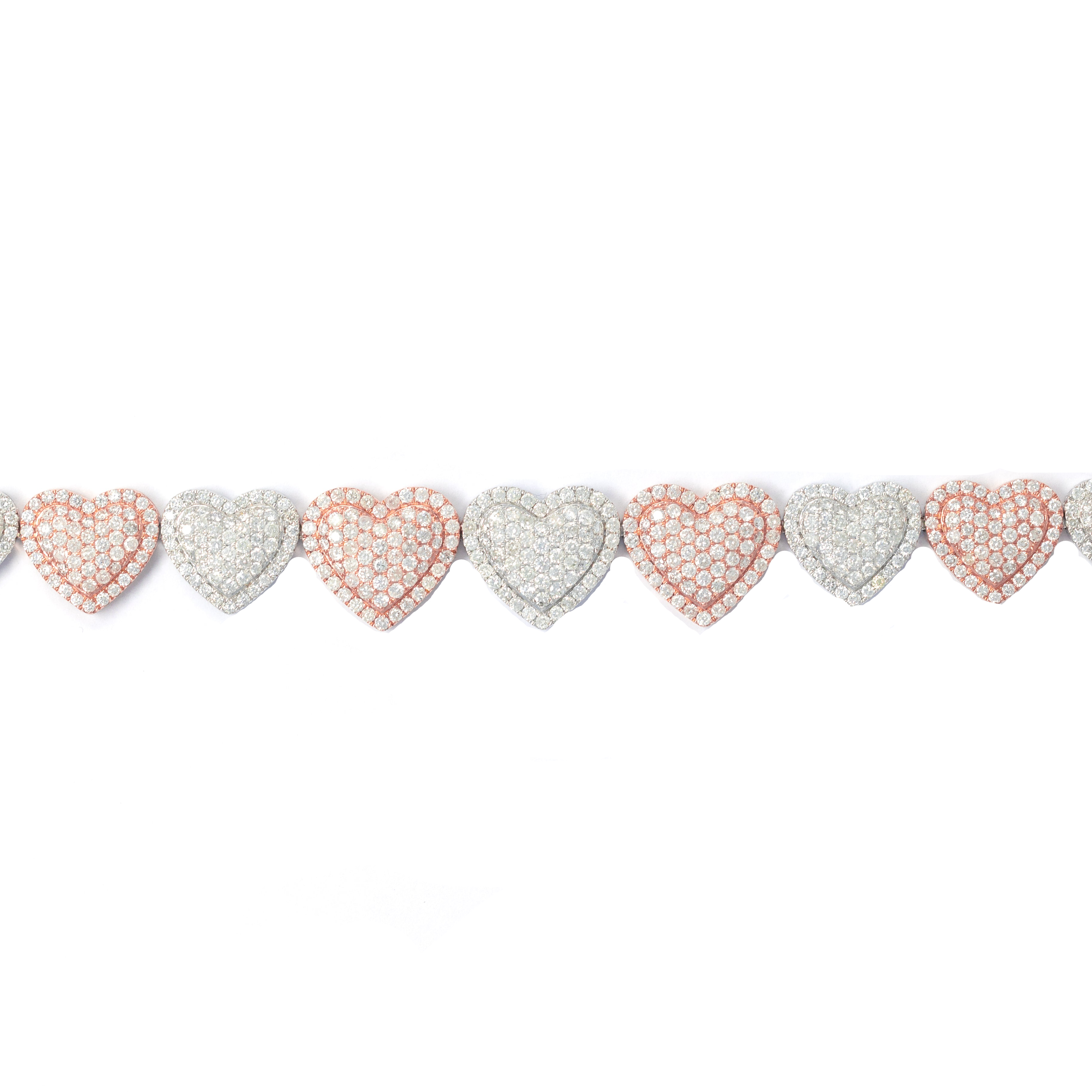 Heart Bracelet With Diamonds