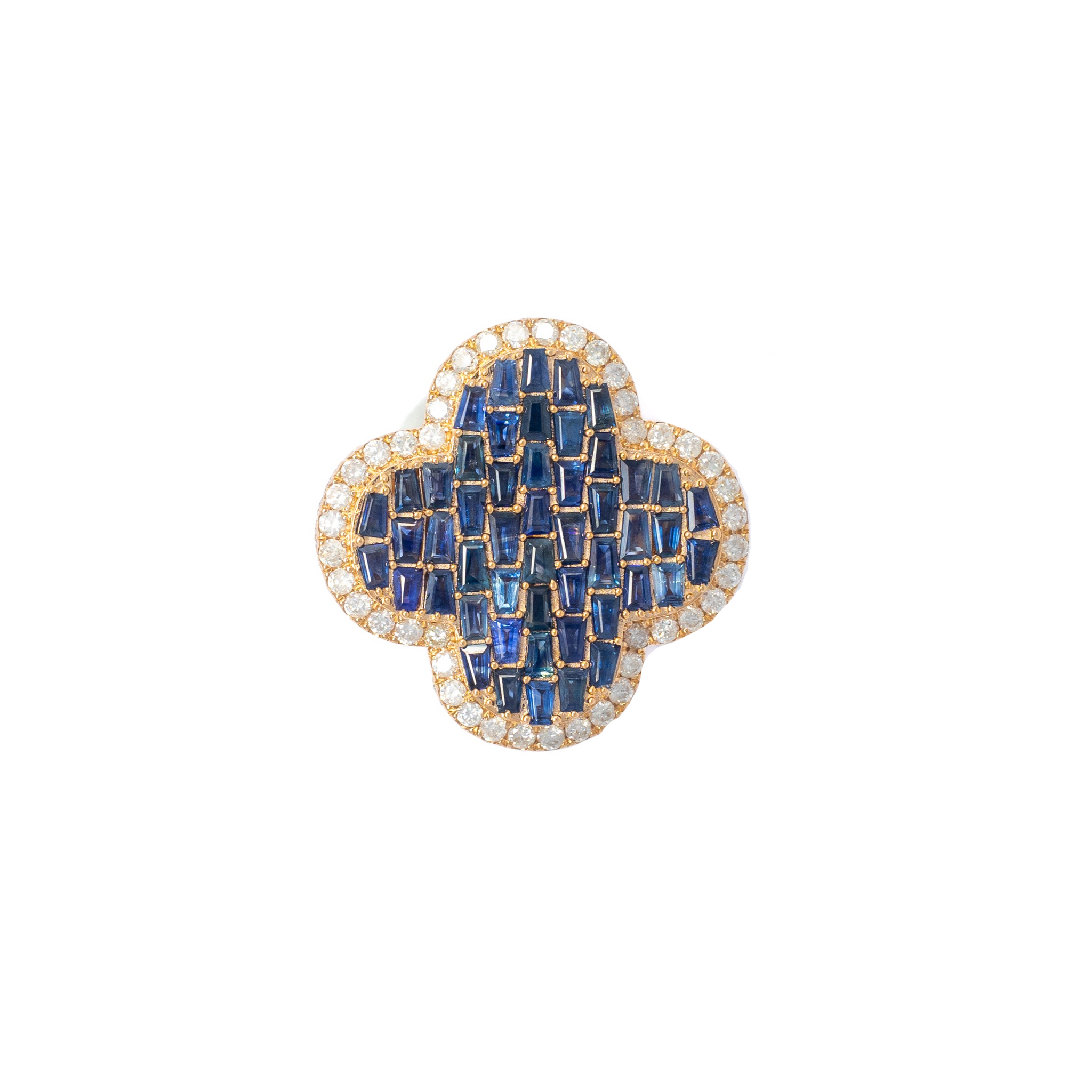 Diamond And Sapphire Ring