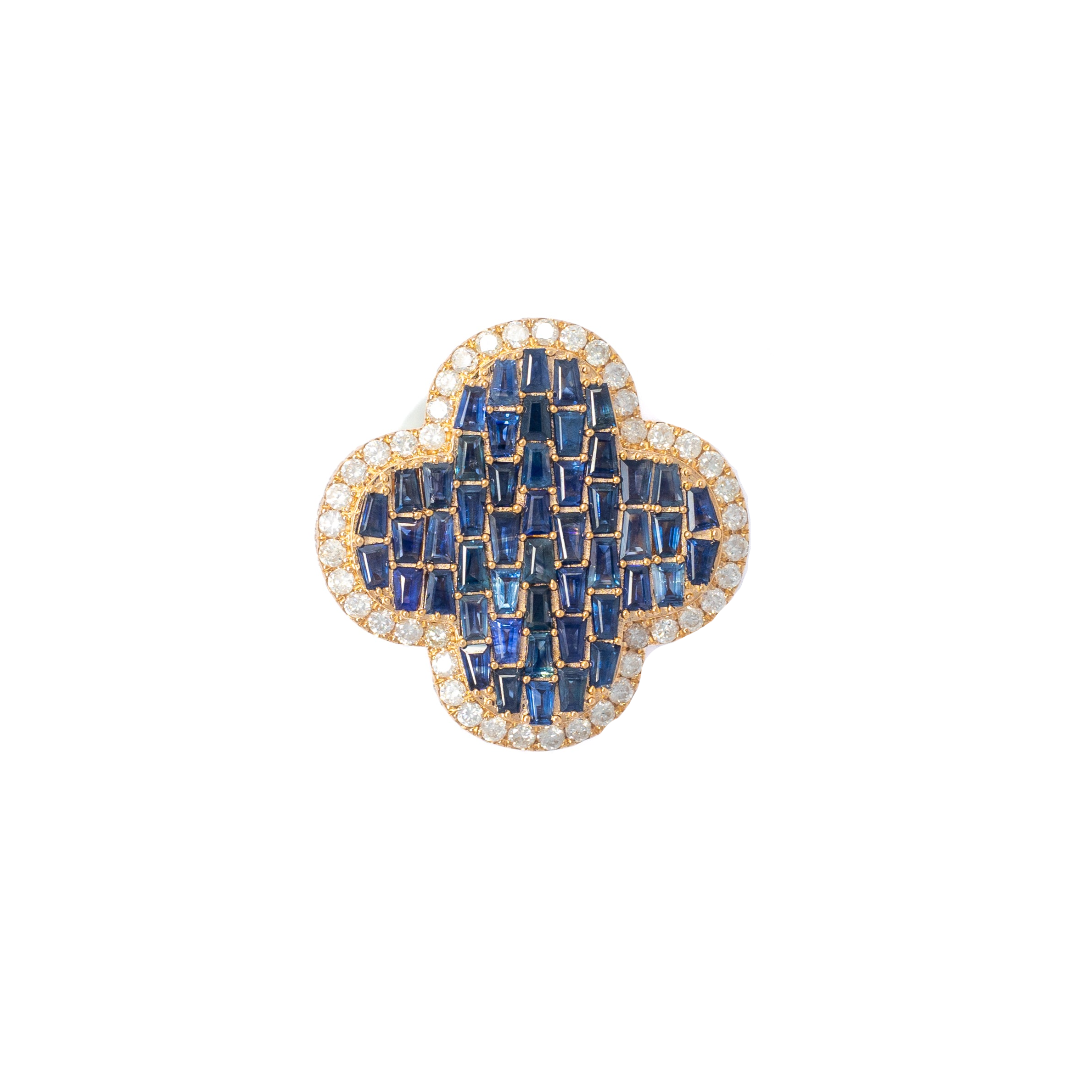 Diamond And Sapphire Ring