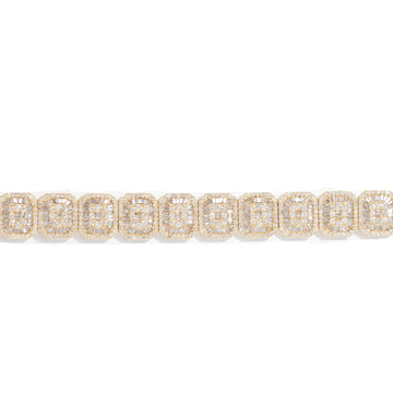 Bracelet with Diamonds And Baguettes