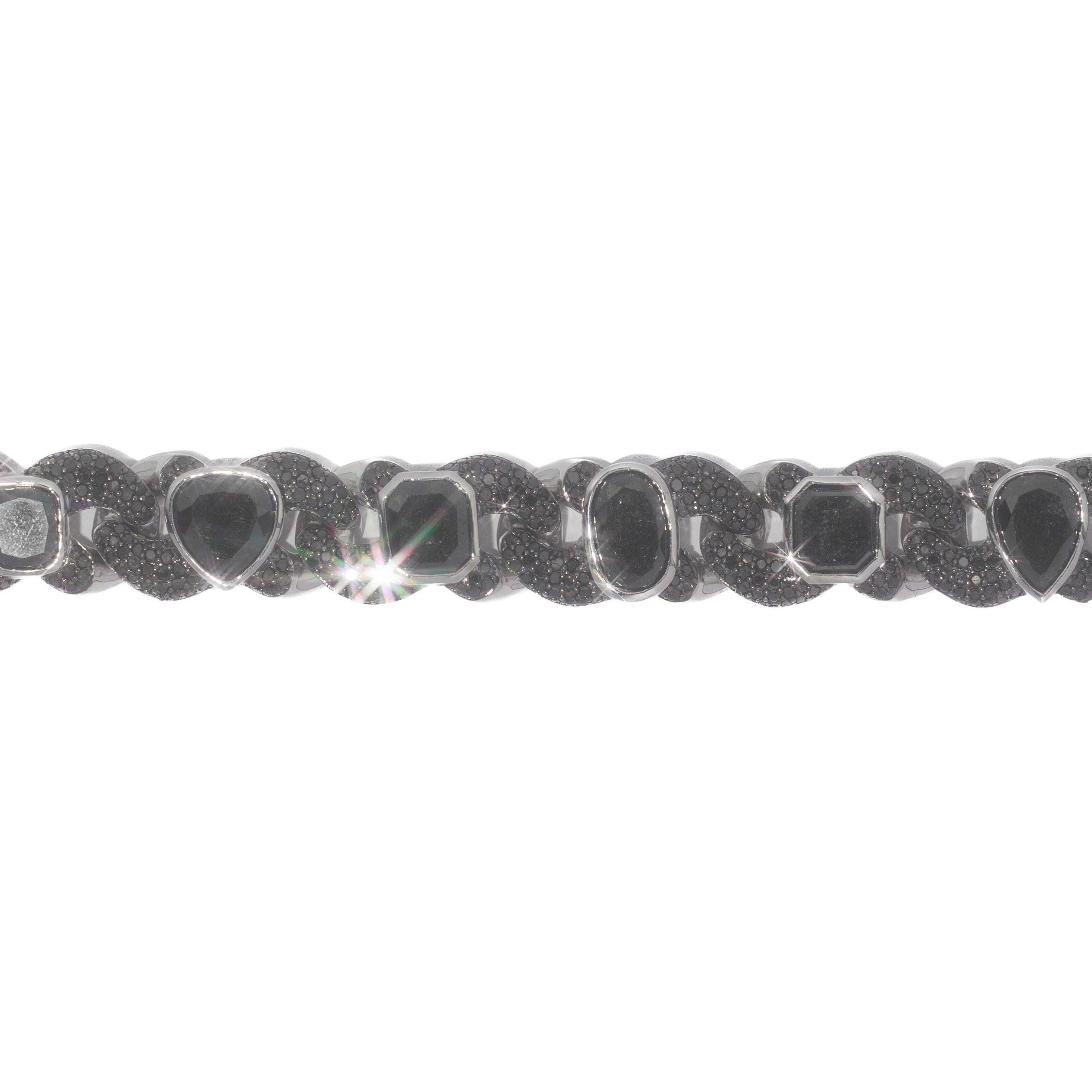 Bracelet With Black Diamonds