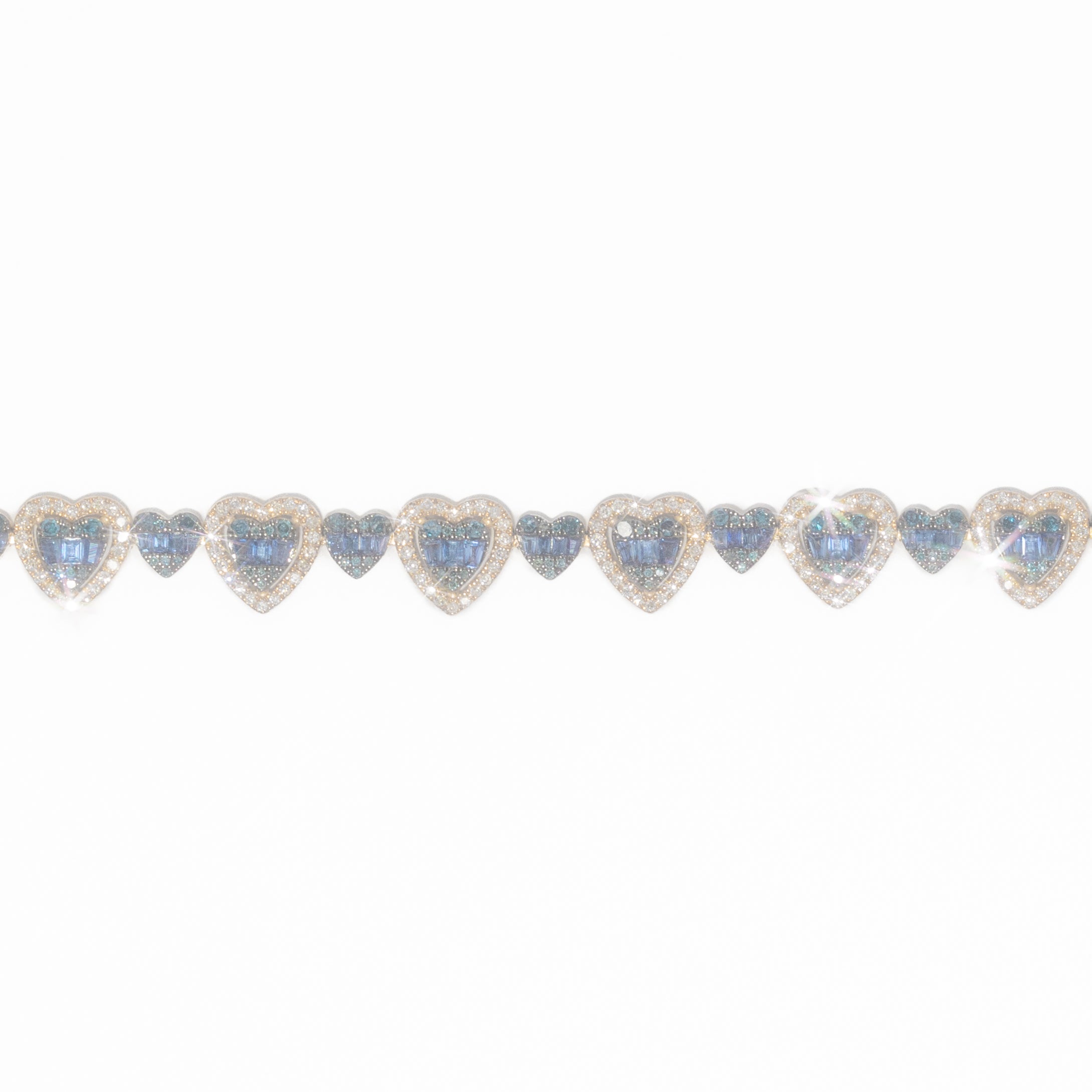Heart Bracelet With Diamonds
