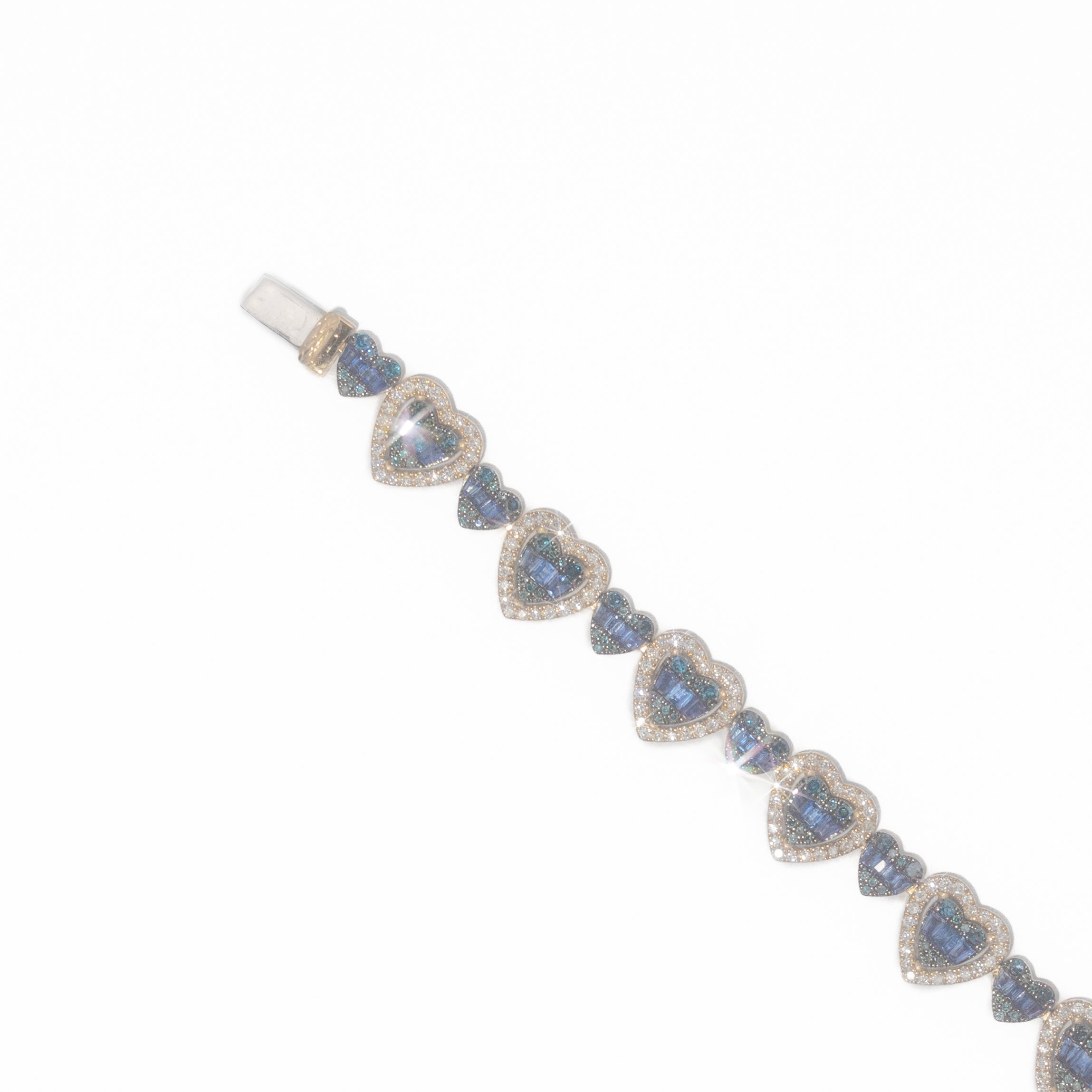 Heart Bracelet With Diamonds