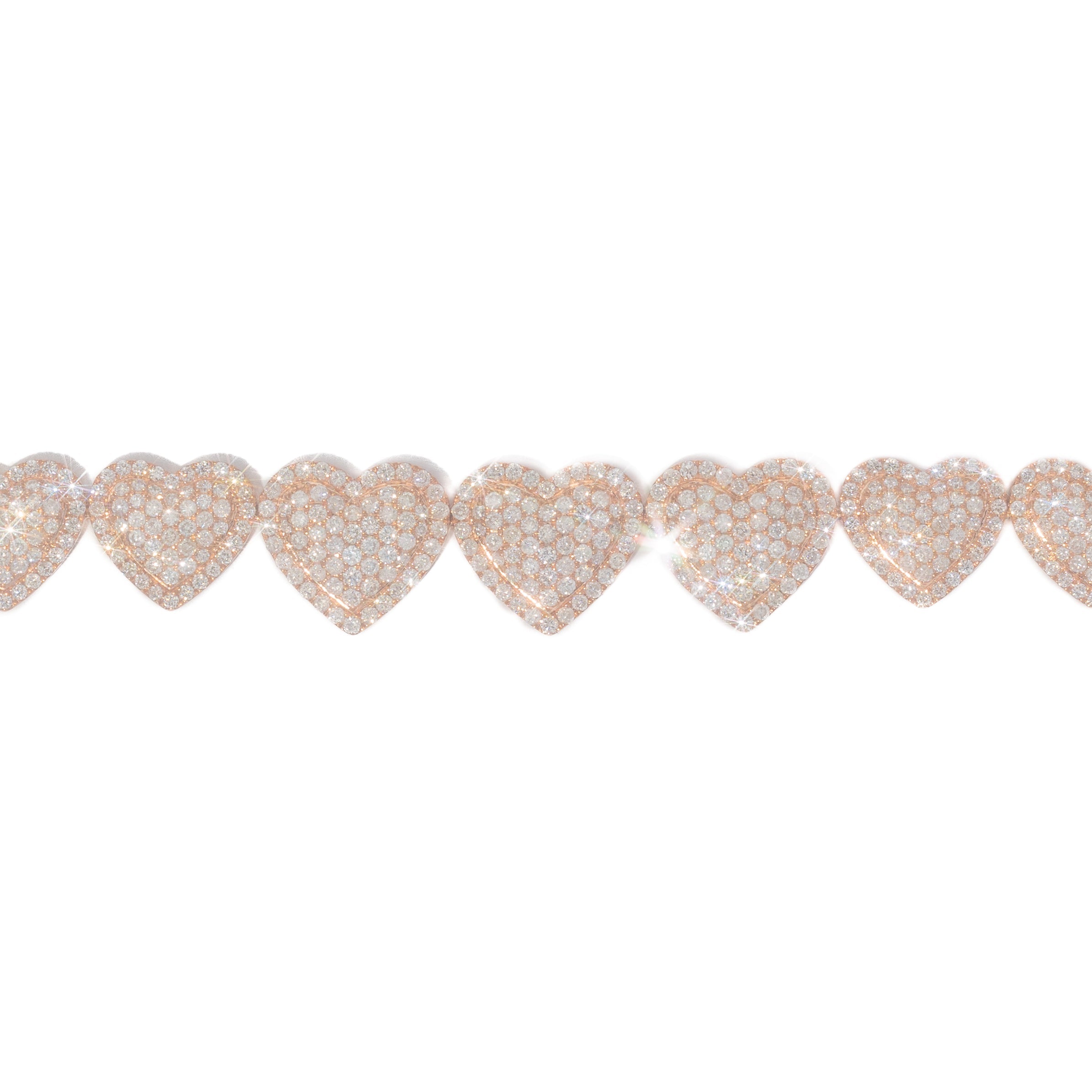Heart Bracelet With Diamonds
