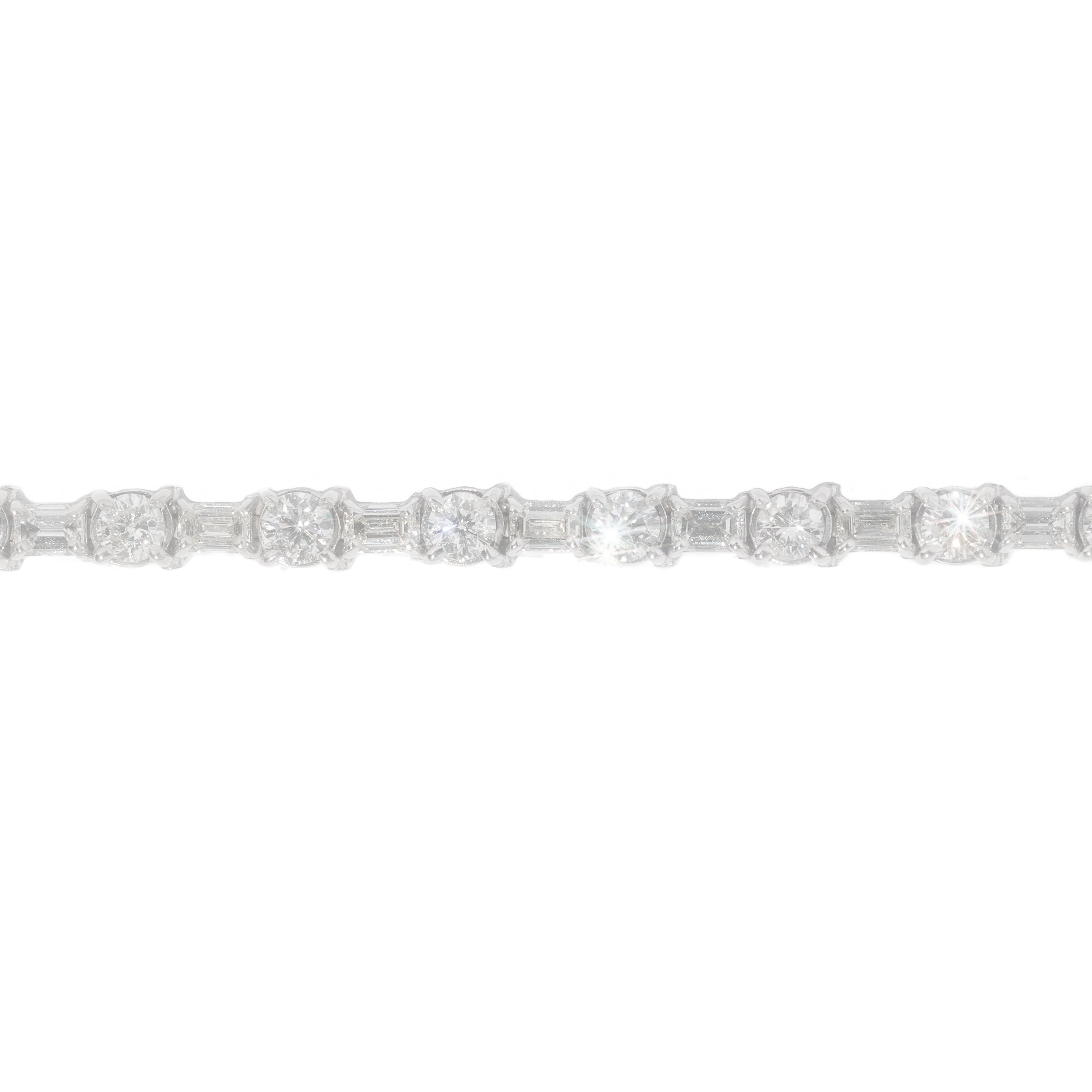Tennis Bracelet With Emeralds