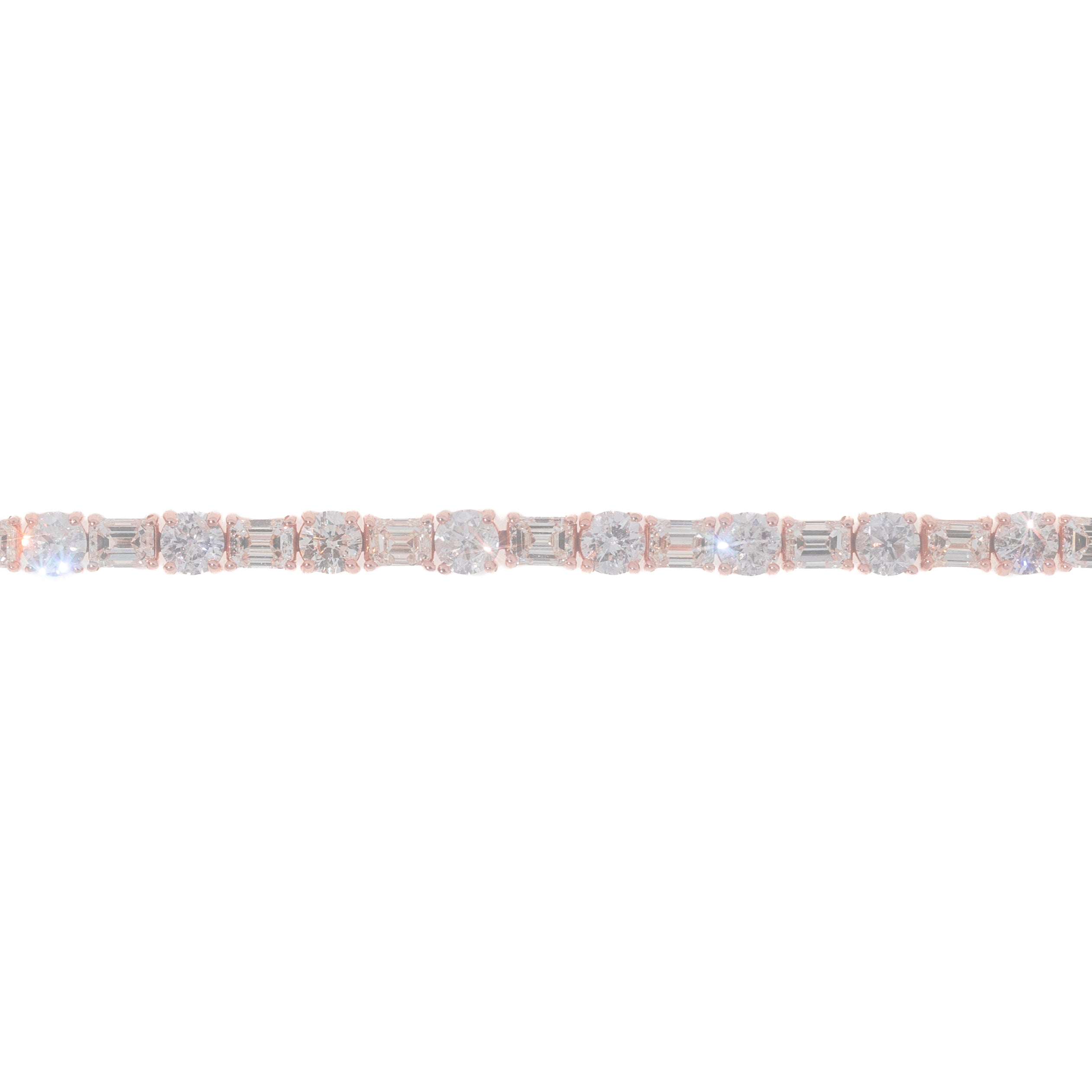 Tennis Bracelet With Emeralds