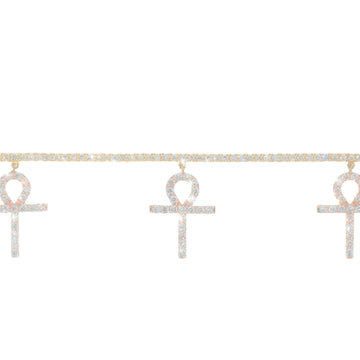 Tennis Cross Bracelet