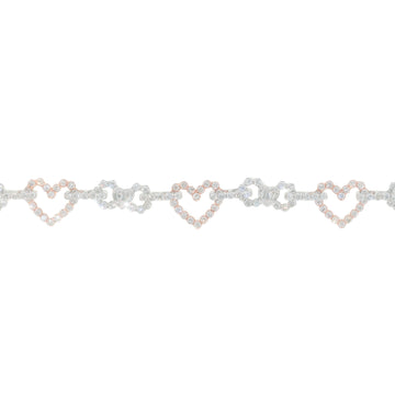 Heart Bracelet With Diamonds
