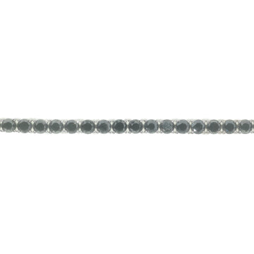 Tennis Bracelet With Black Diamonds