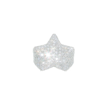 Star Ring With Diamonds
