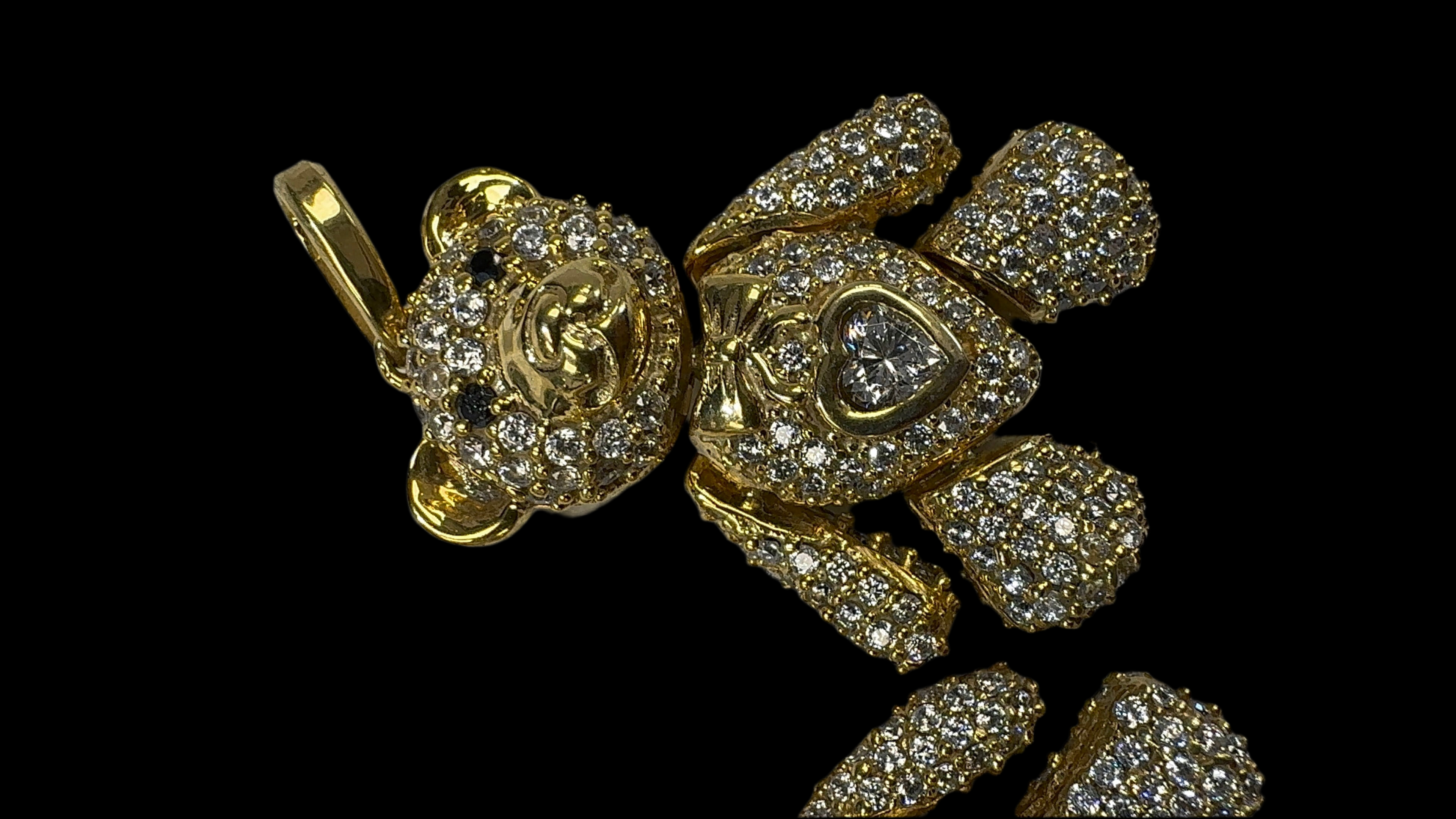 Gold & Diamond Bear