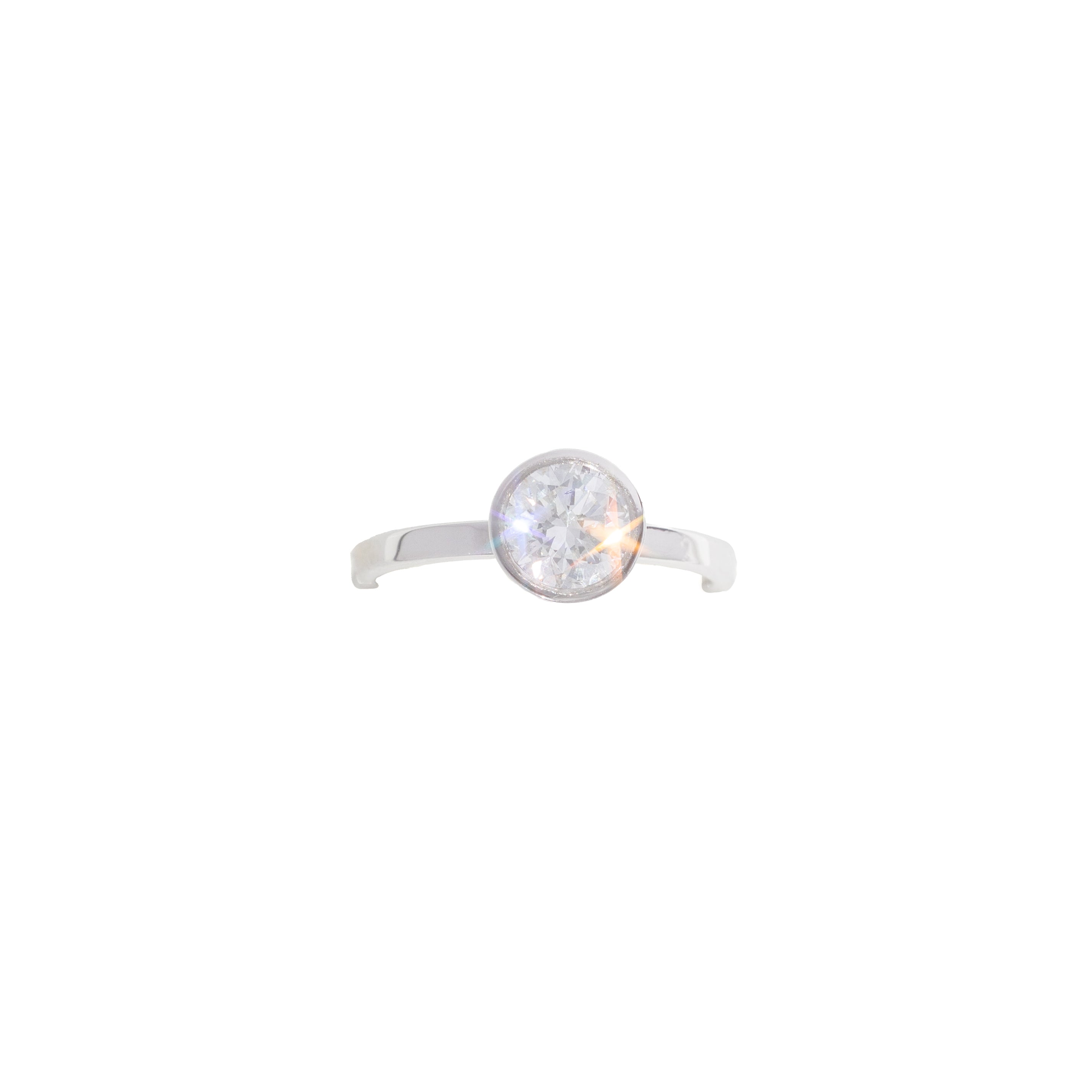 Lab Engagement Ring