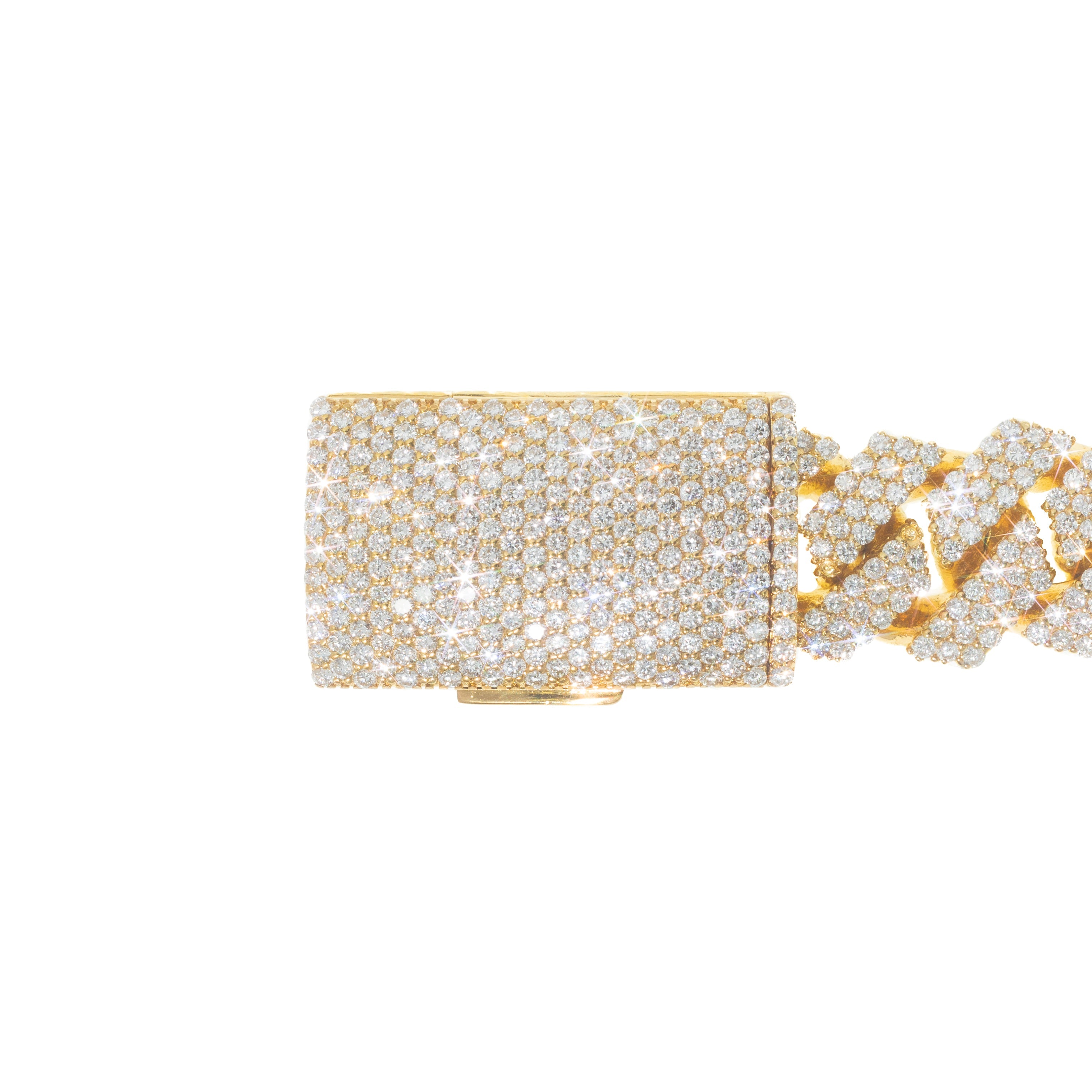 Lab Cuban Link Bracelet