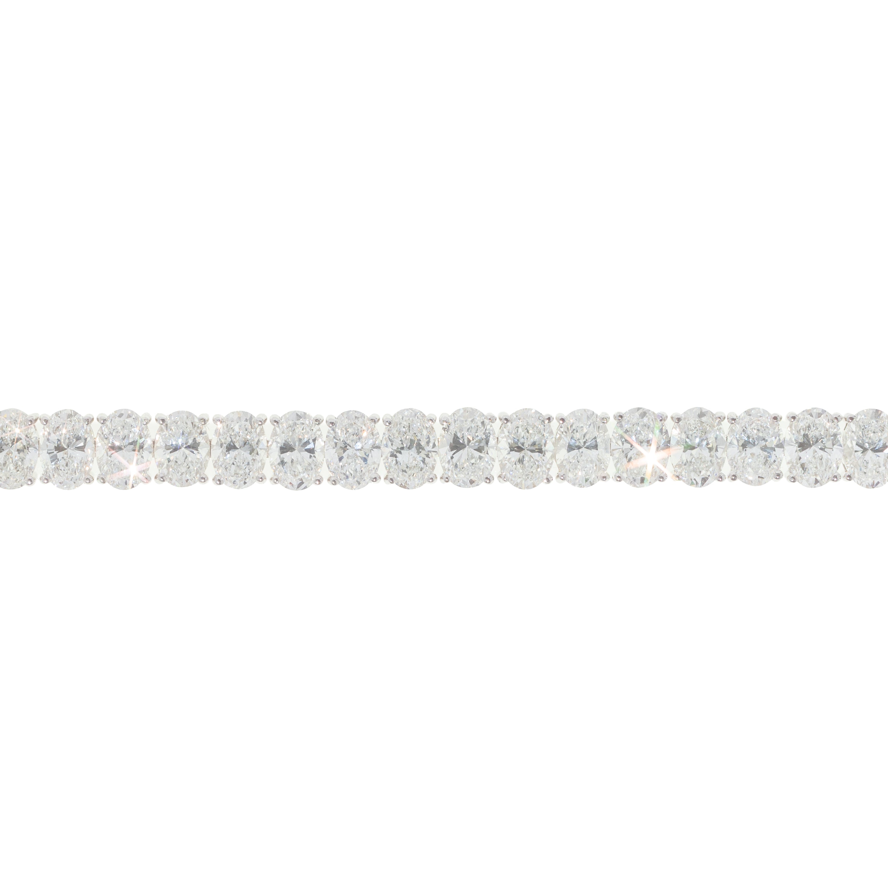Lab Oval Diamond Bracelet