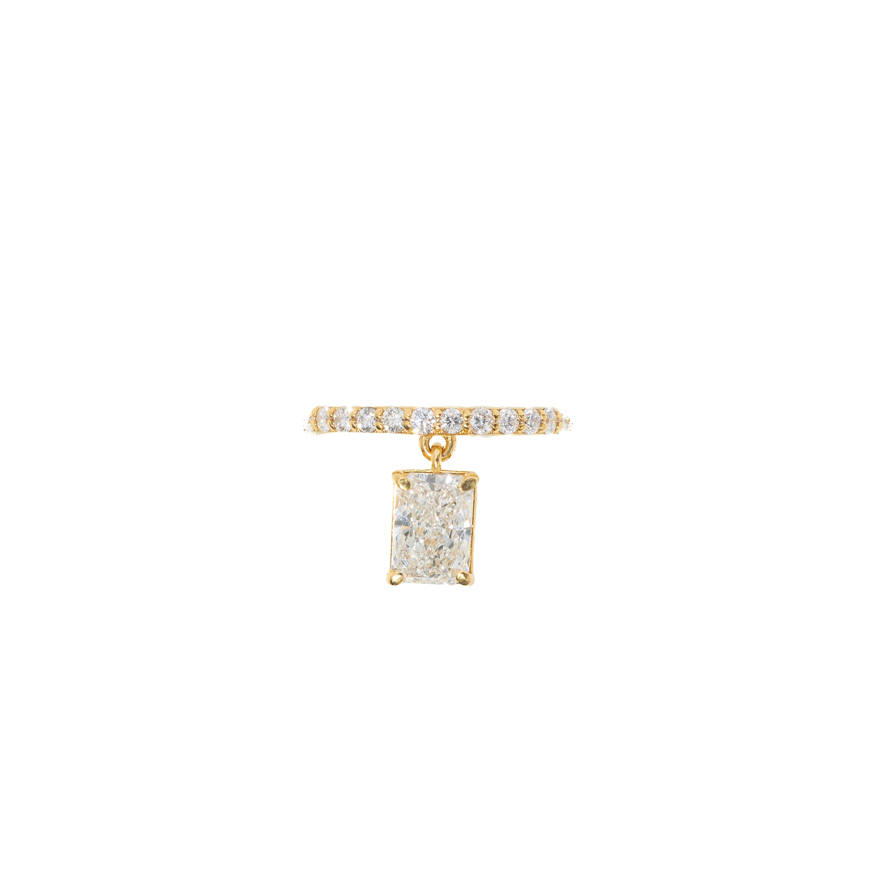Fancy Ring With Diamonds