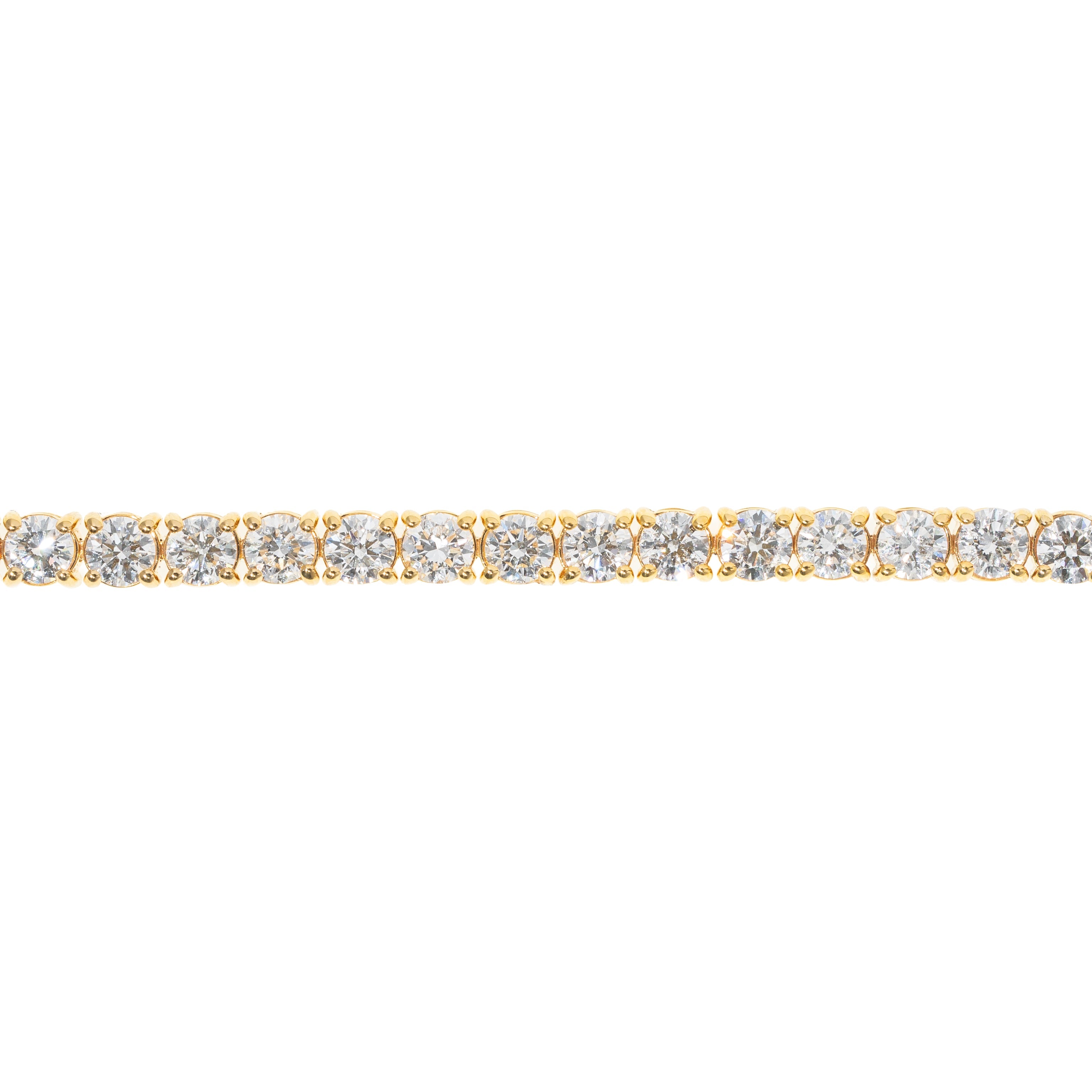 Lab Tennis Bracelet