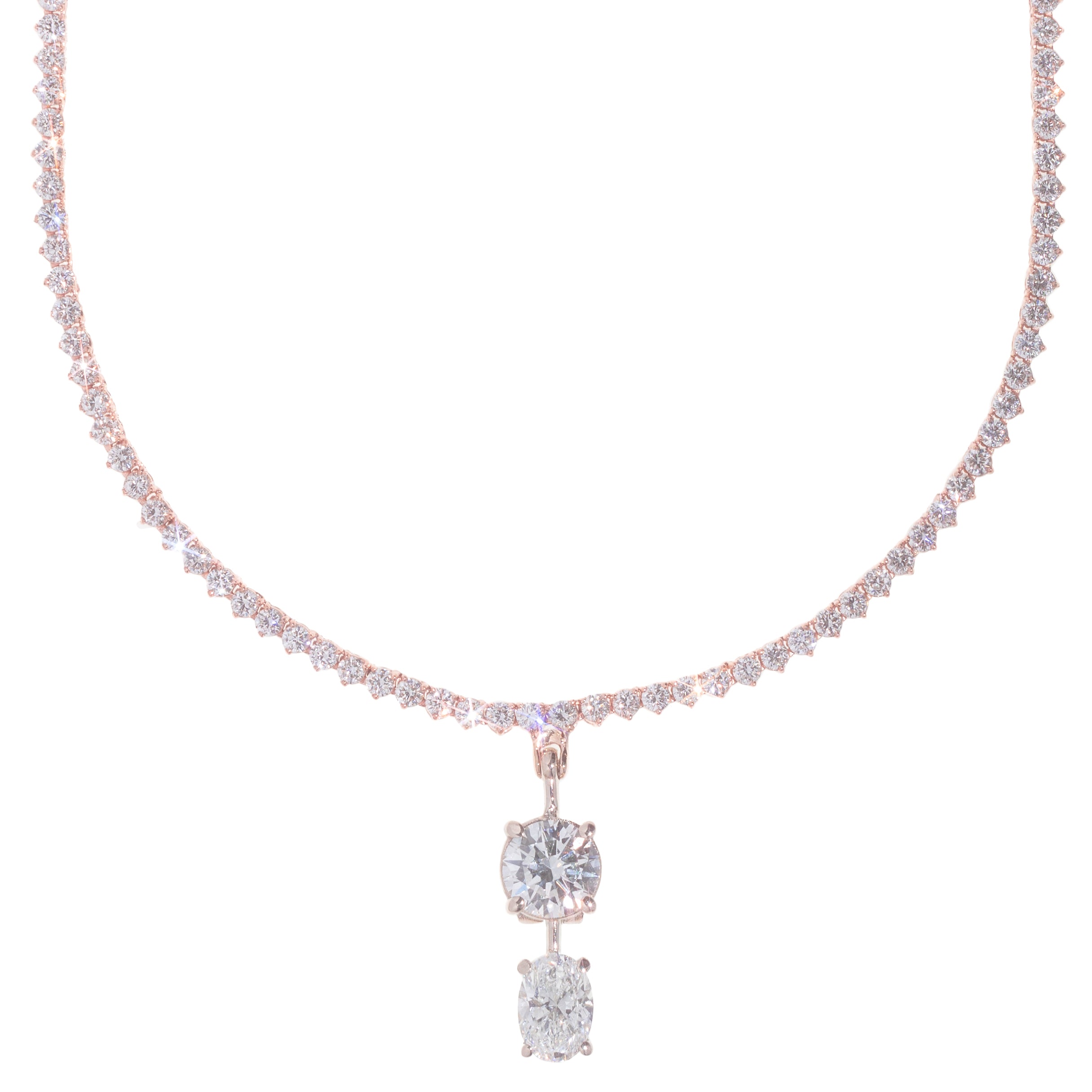 Lab Diamond Woman’s Necklace