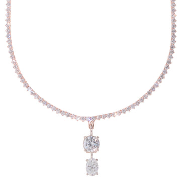 Lab Diamond Woman’s Necklace