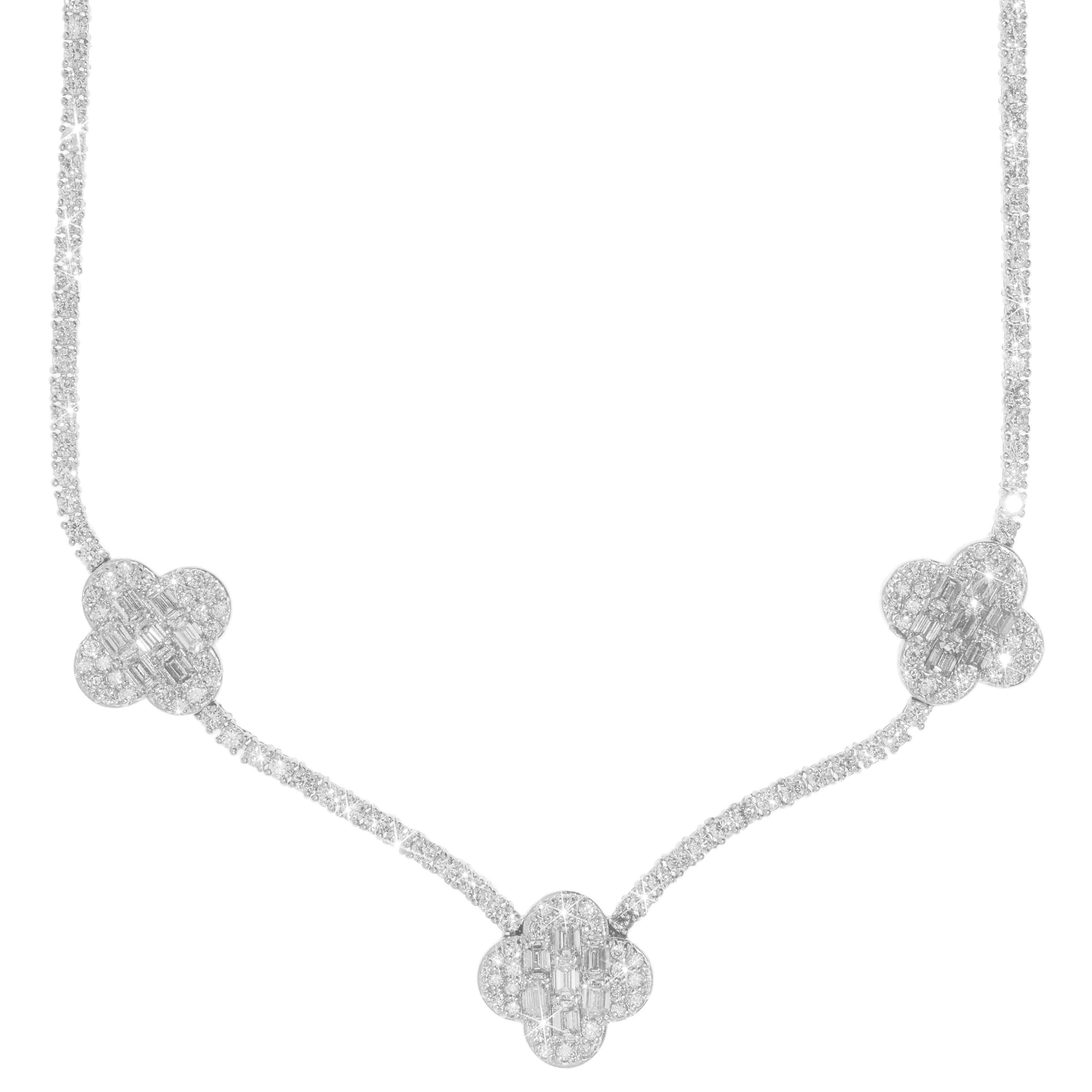 Lab Diamond Woman’s Necklace