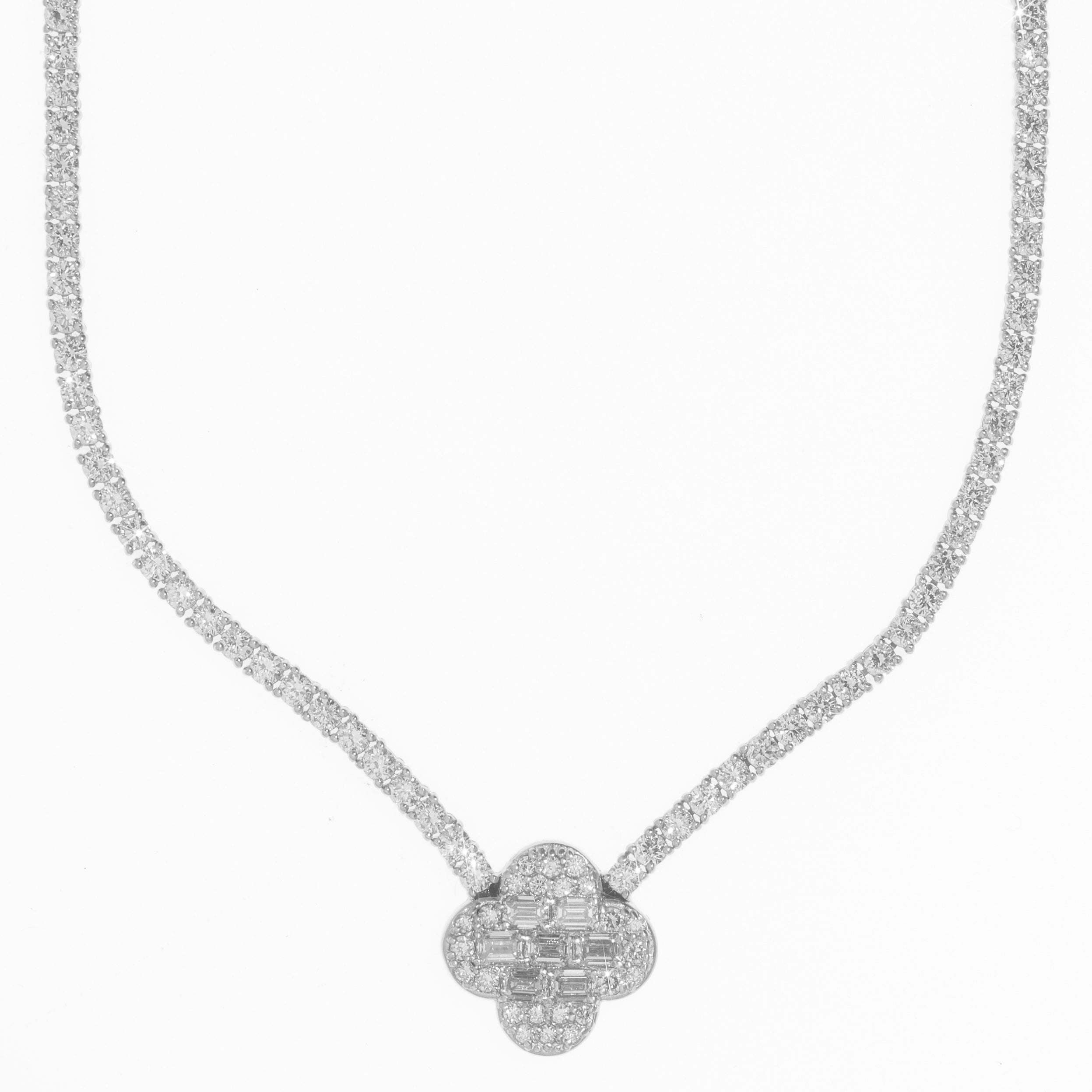 Lab Diamond Woman’s Necklace