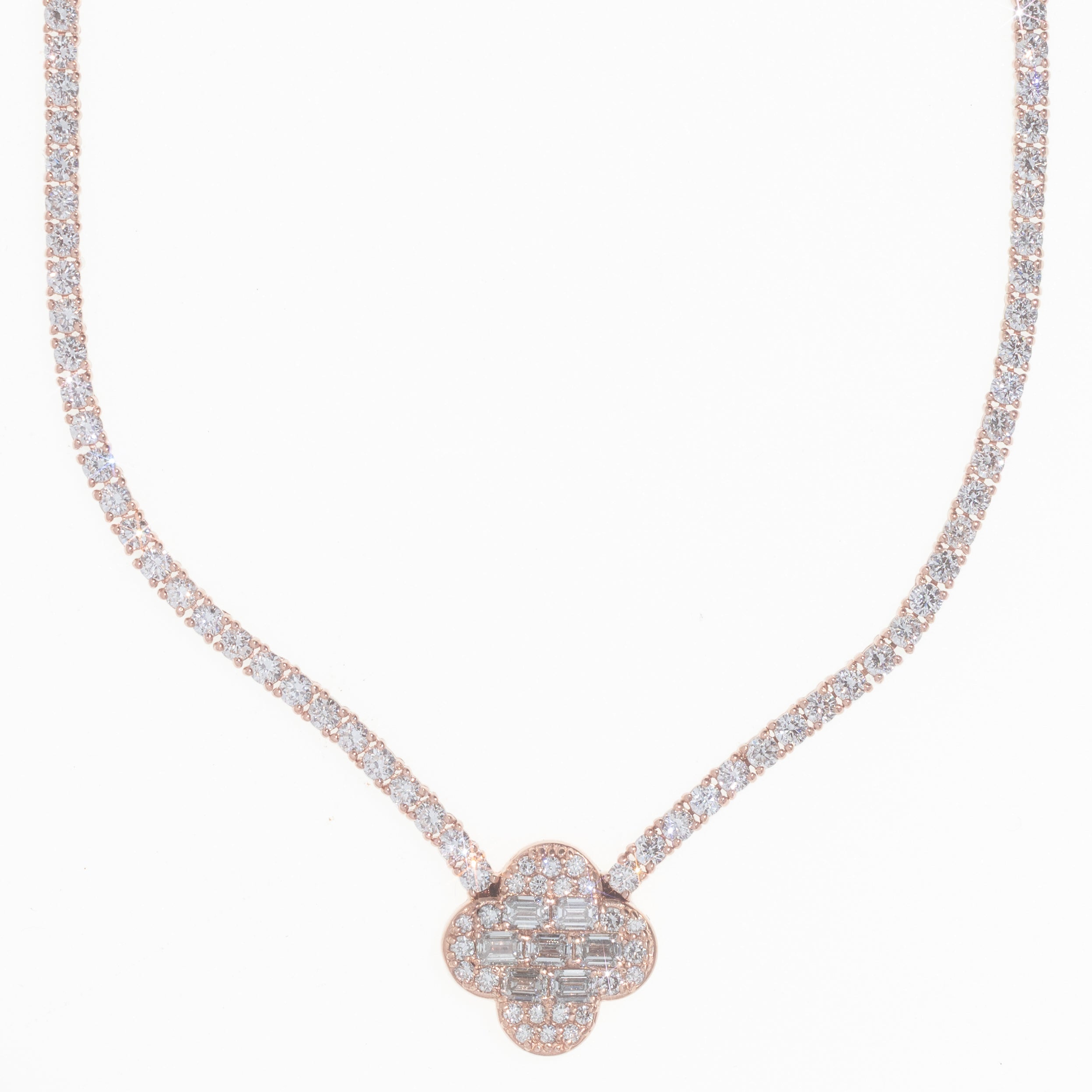 Lab Diamond Woman’s Necklace