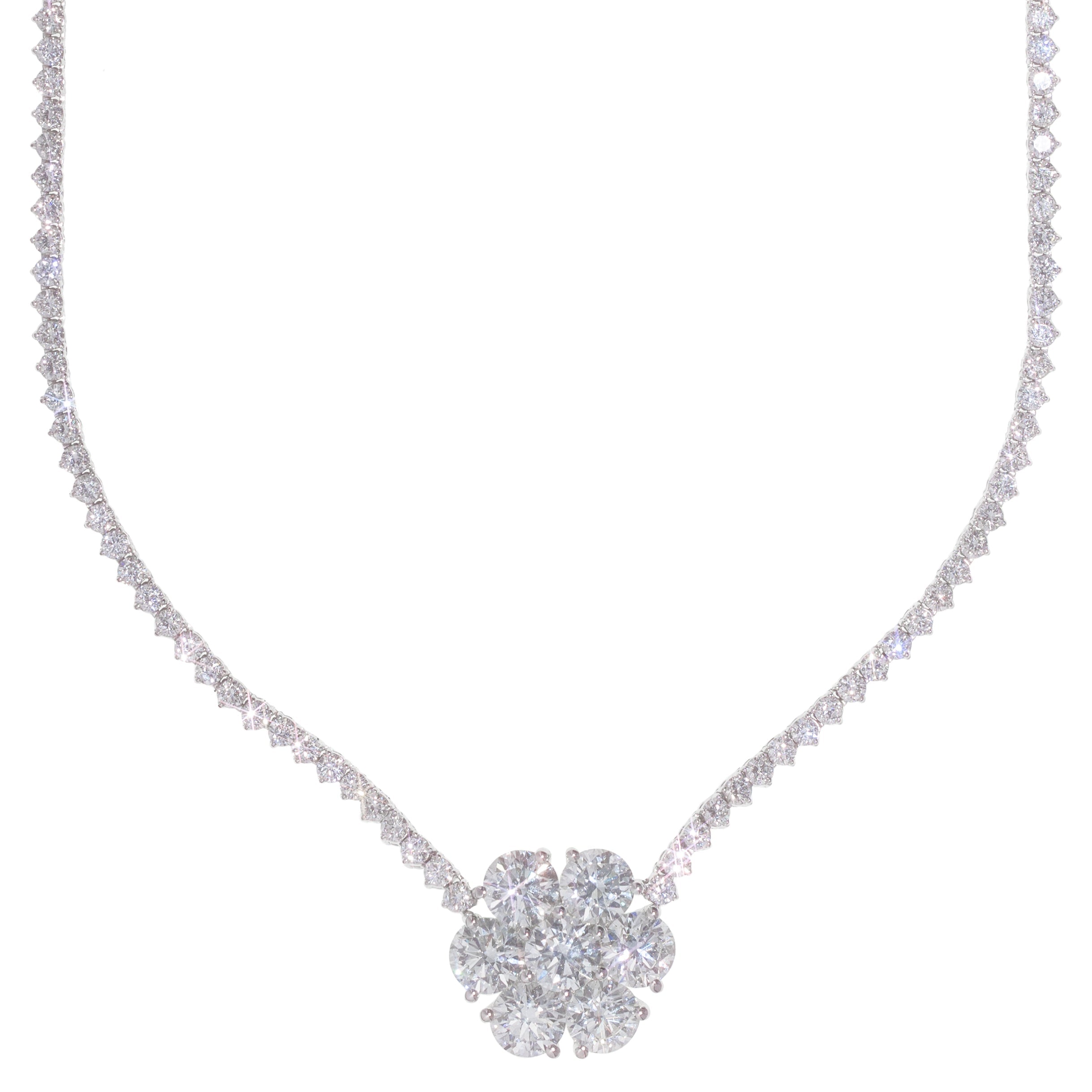 Lab Diamond Woman’s Necklace