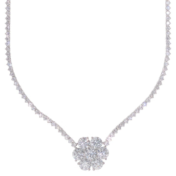 Lab Diamond Woman’s Necklace