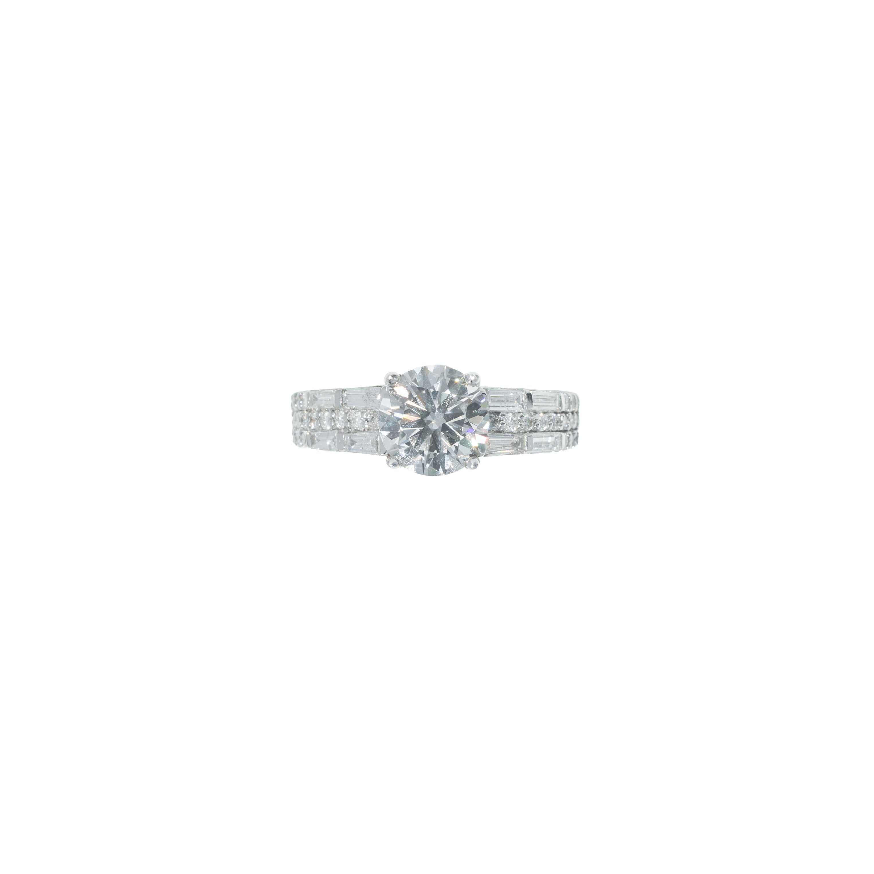 Lab Engagement Ring