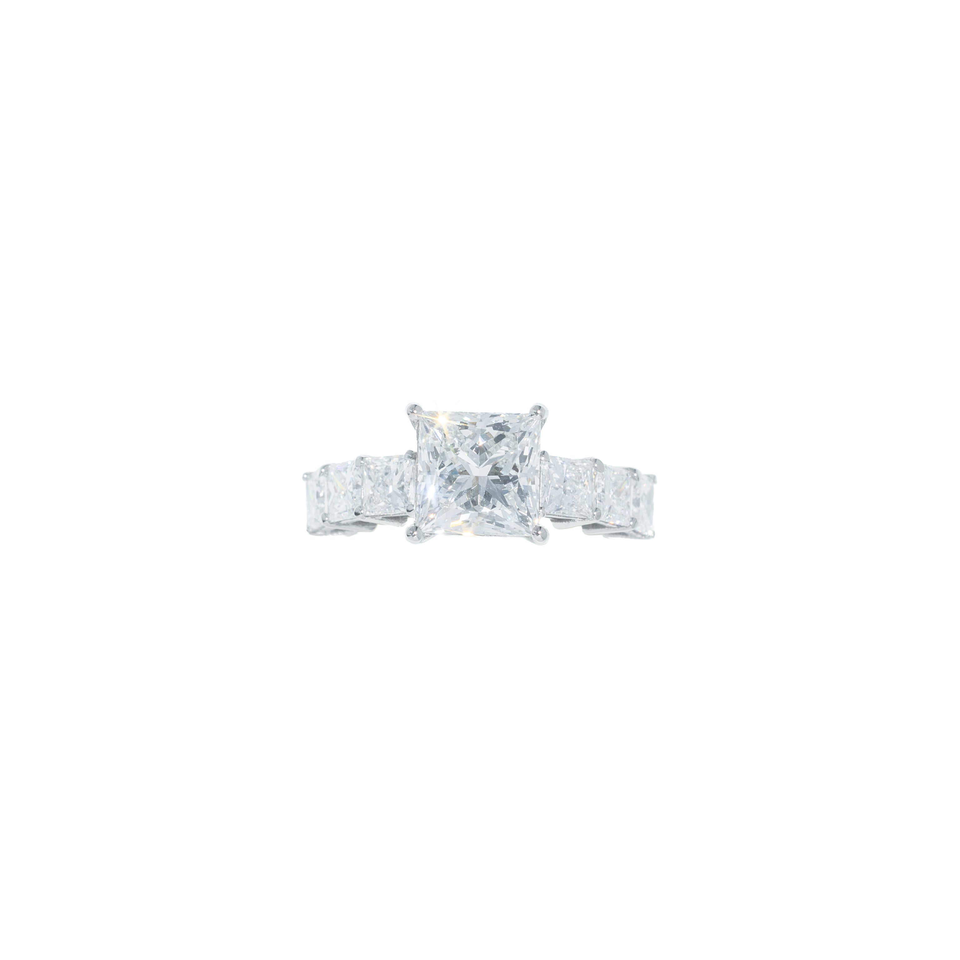 Lab Engagement Ring