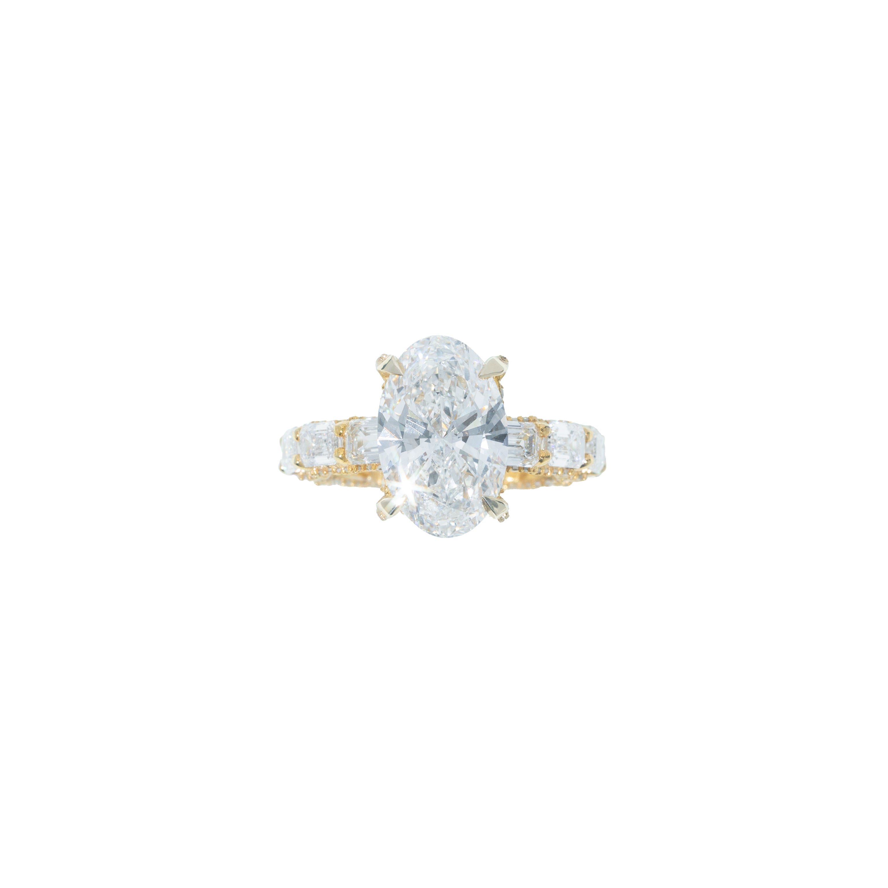 Lab Engagement Ring